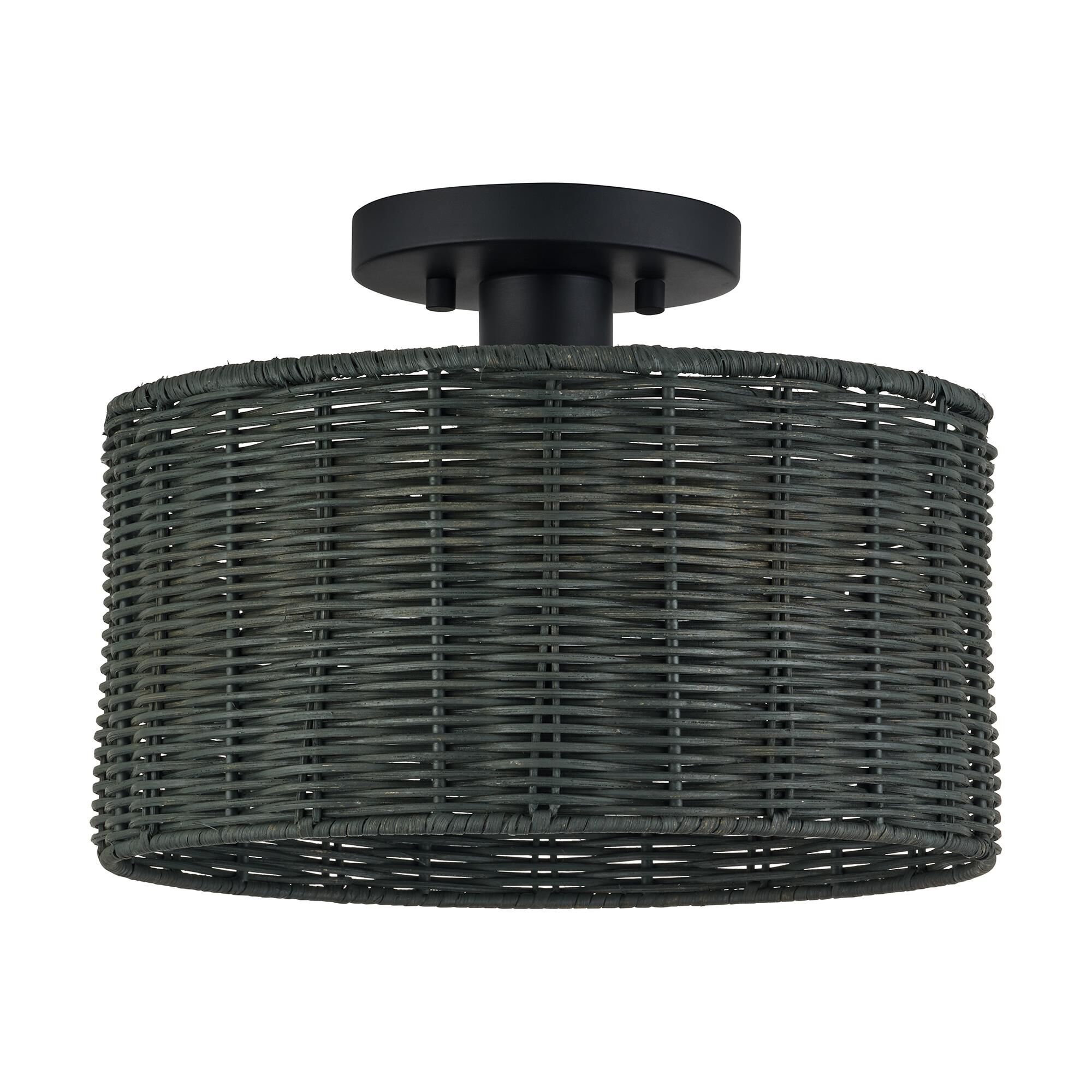 Weavington 12 Inch Semi Flush Mount by Livex Lighting