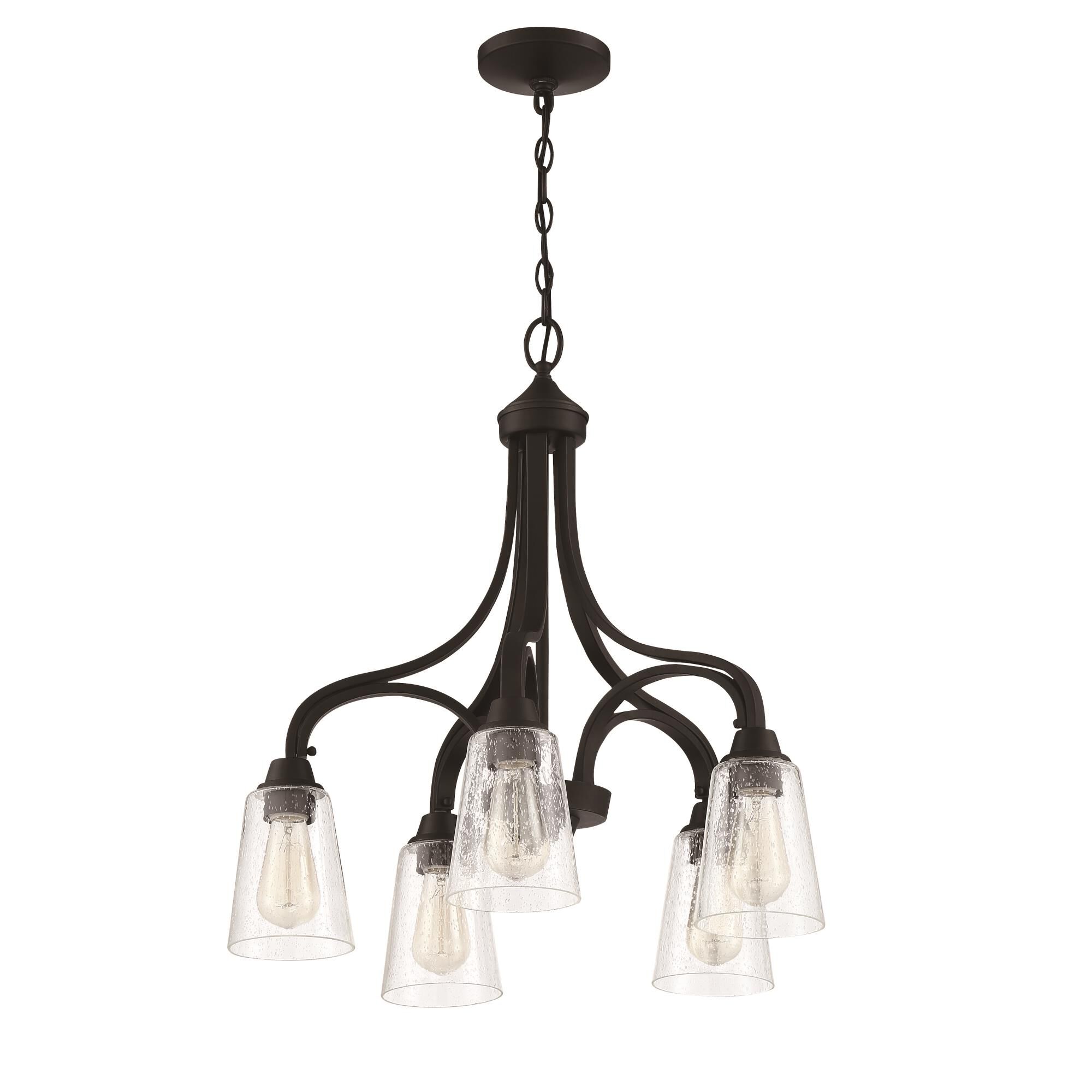 Grace 24 Inch 5 Light Chandelier by Craftmade