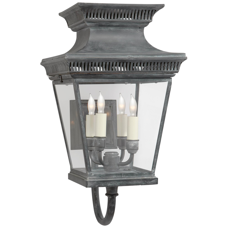 Chapman & Myers Elsinore Outdoor Wall Light by Visual Comfort Signature Collection
