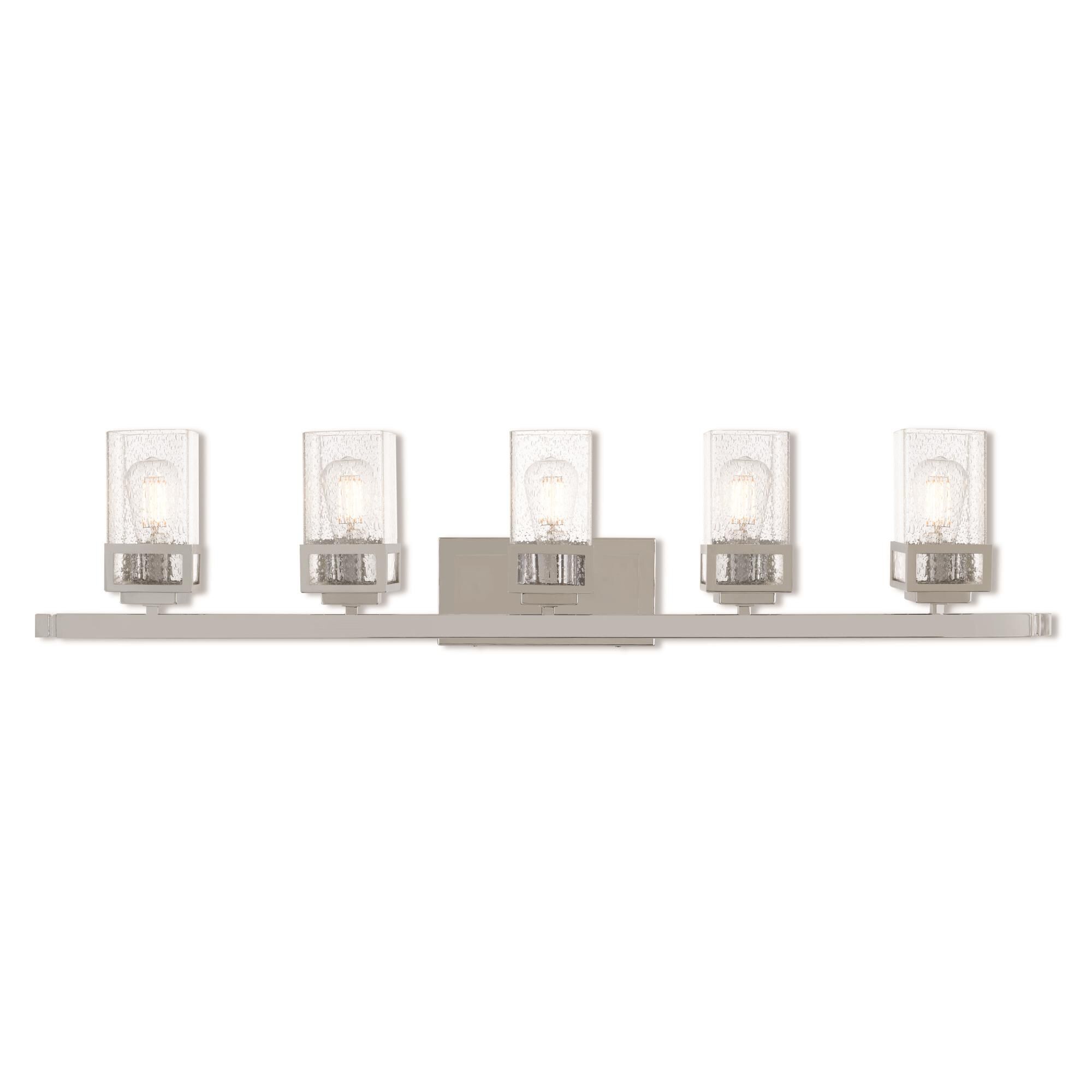 Harding 42 Inch 5 Light Bath Vanity Light by Livex Lighting