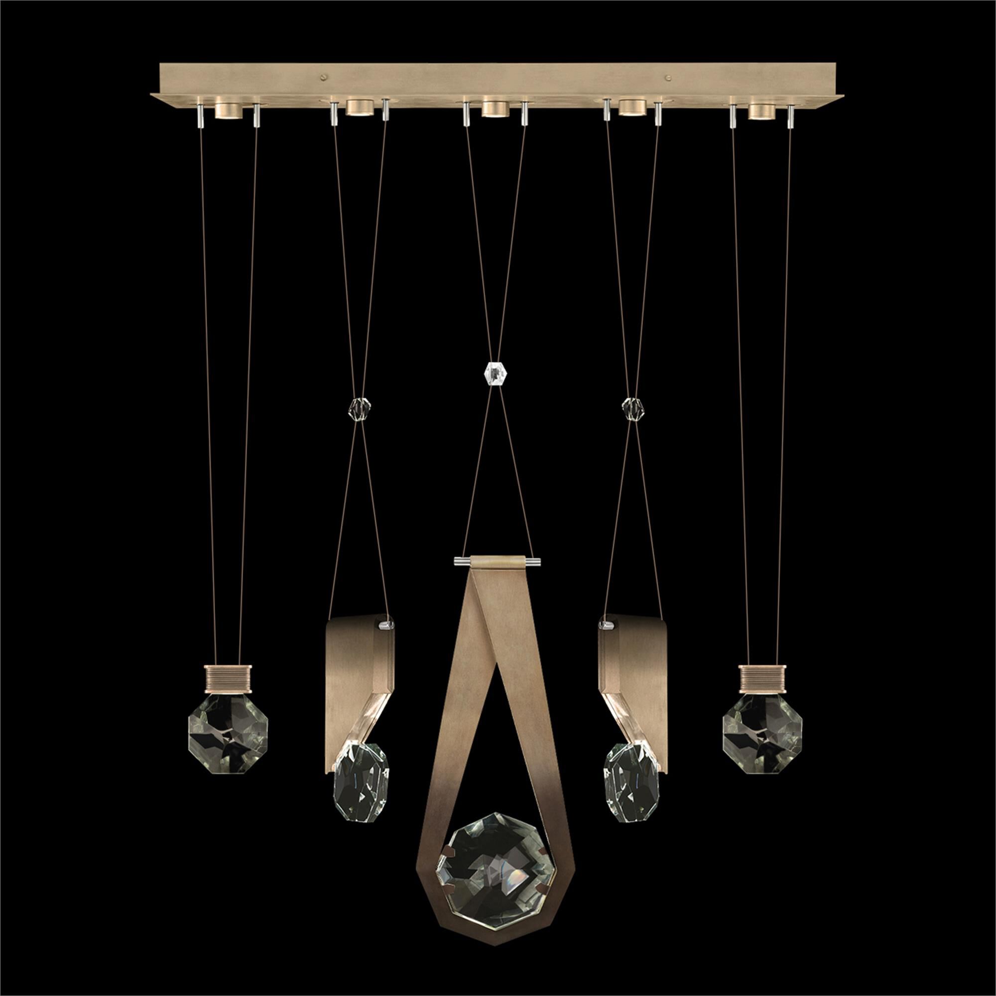 Aria 43 Inch Linear Suspension Light by Fine Art Handcrafted Lighting