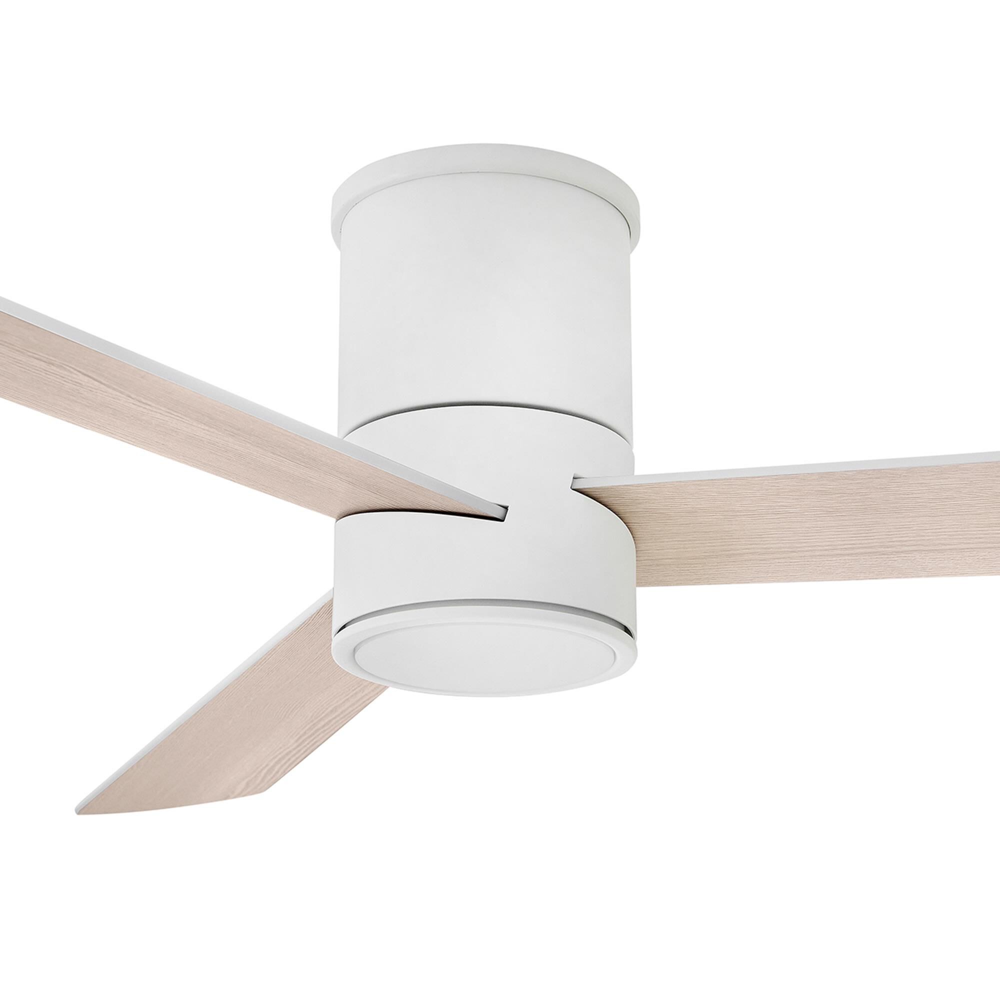 Speck 52 Inch Flush Mount Fan with Light Kit,