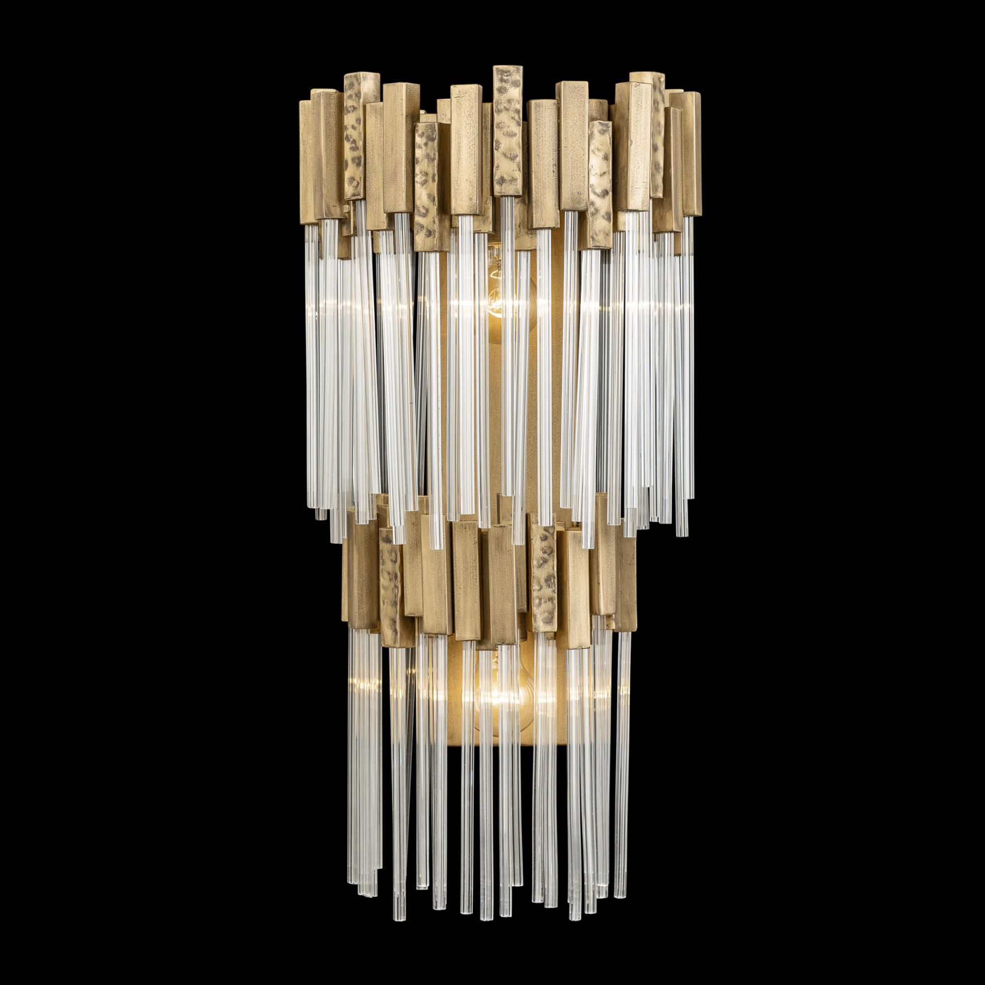 Shown in Havana Gold finish and Clear   glass