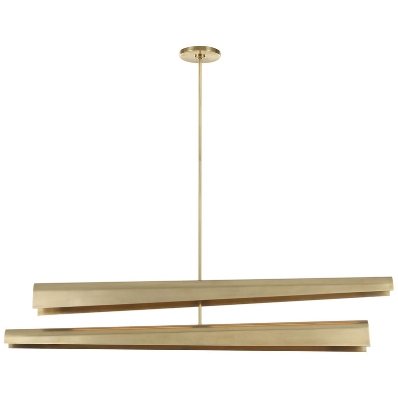 Kelly Wearstler Piel 52 Inch Linear Suspension Light by Visual Comfort Signature
