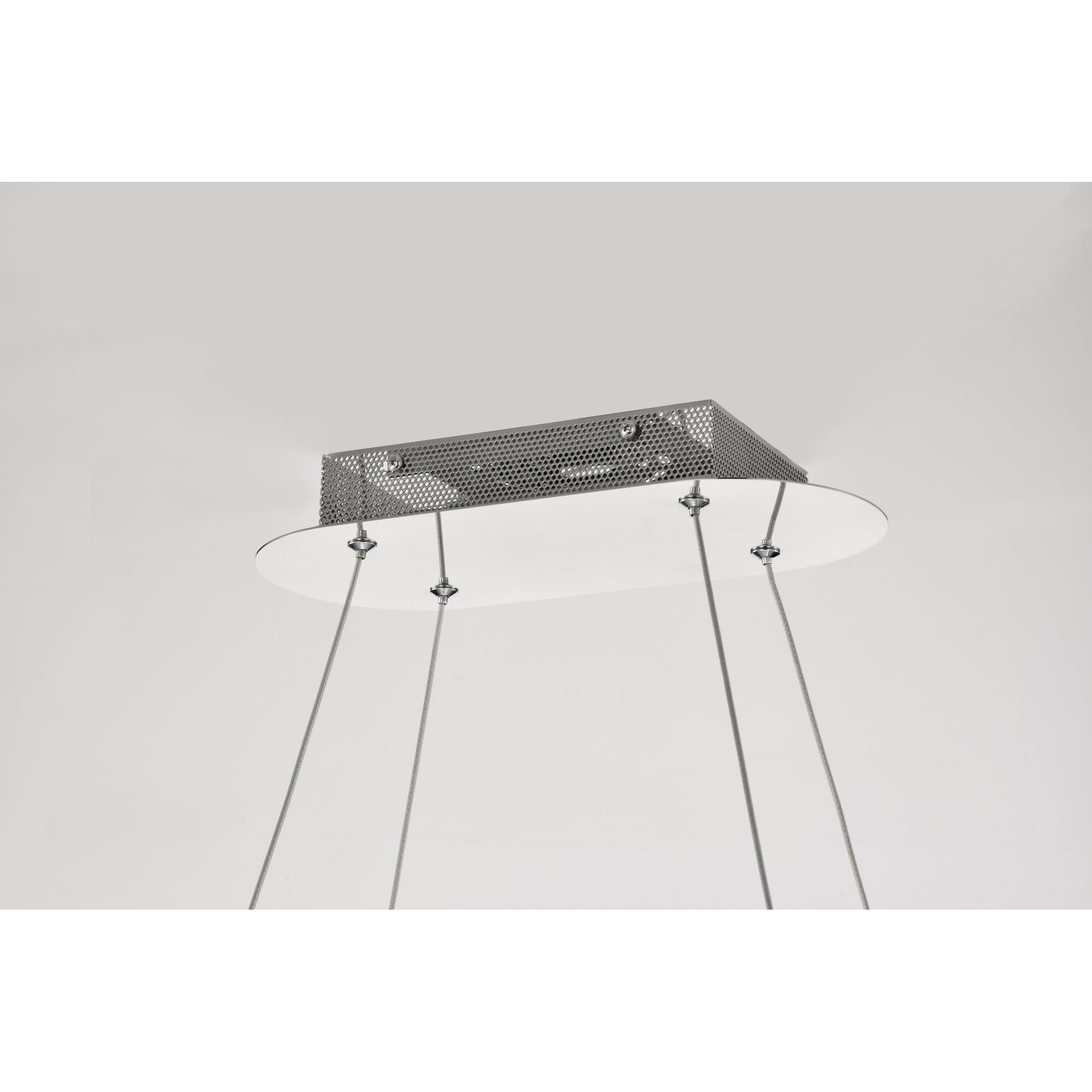 Shown in Polished Nickel finish and Clear K9 Crystal glass