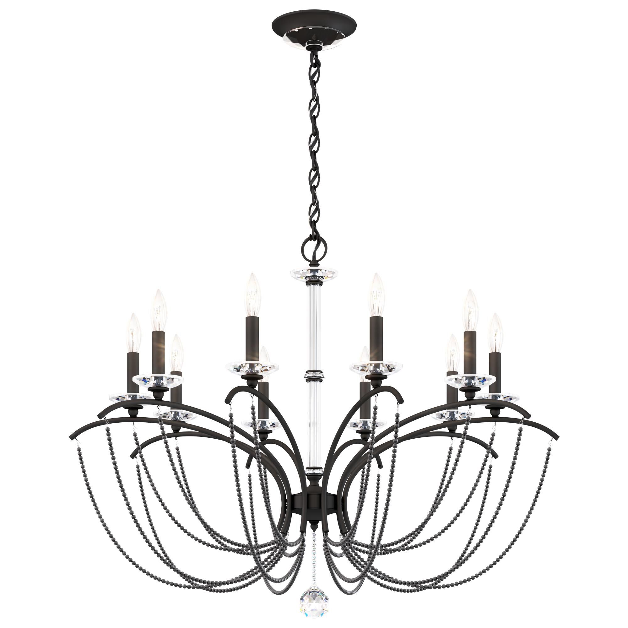 Priscilla 10 Light Chandelier by Schonbek