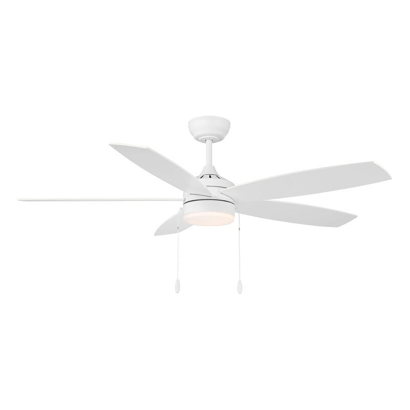 52 Inch Ceiling Fan with Light Kit by Meridian Lighting