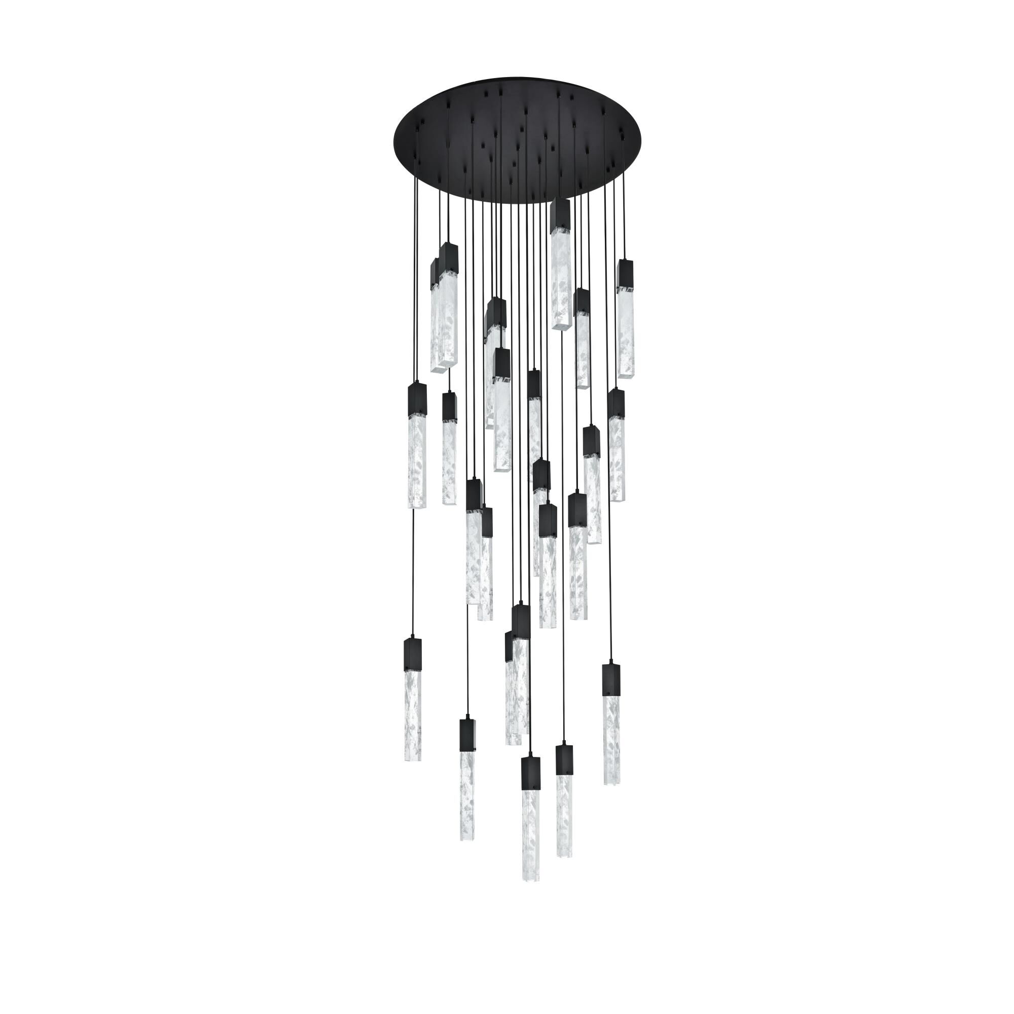 Aurora 42 Inch Multi Light Pendant by Elegant Lighting