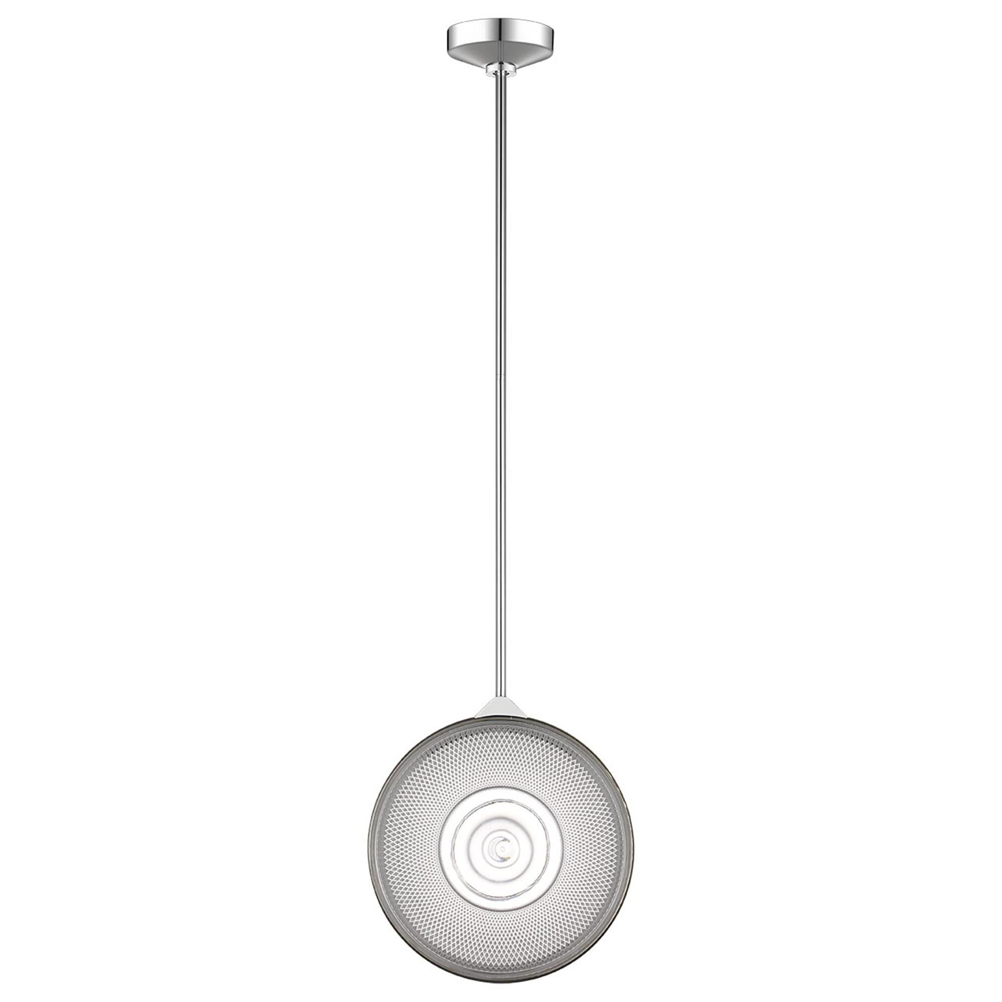 Shown in Polished Nickel finish and Clear crystal