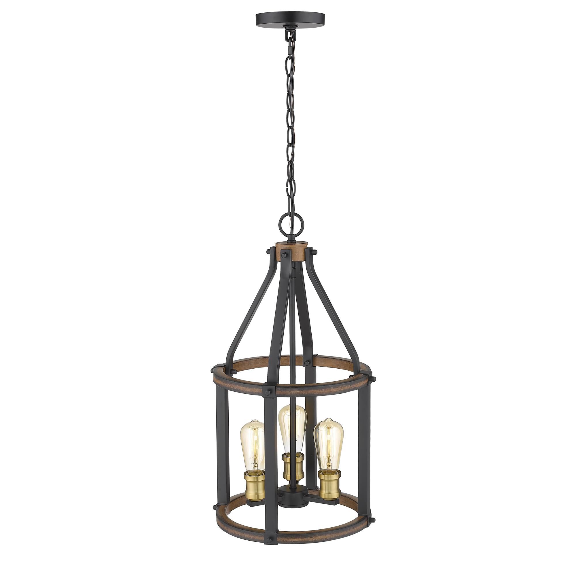 Shown in Rustic Mahogany finish and --- glass and --- shade