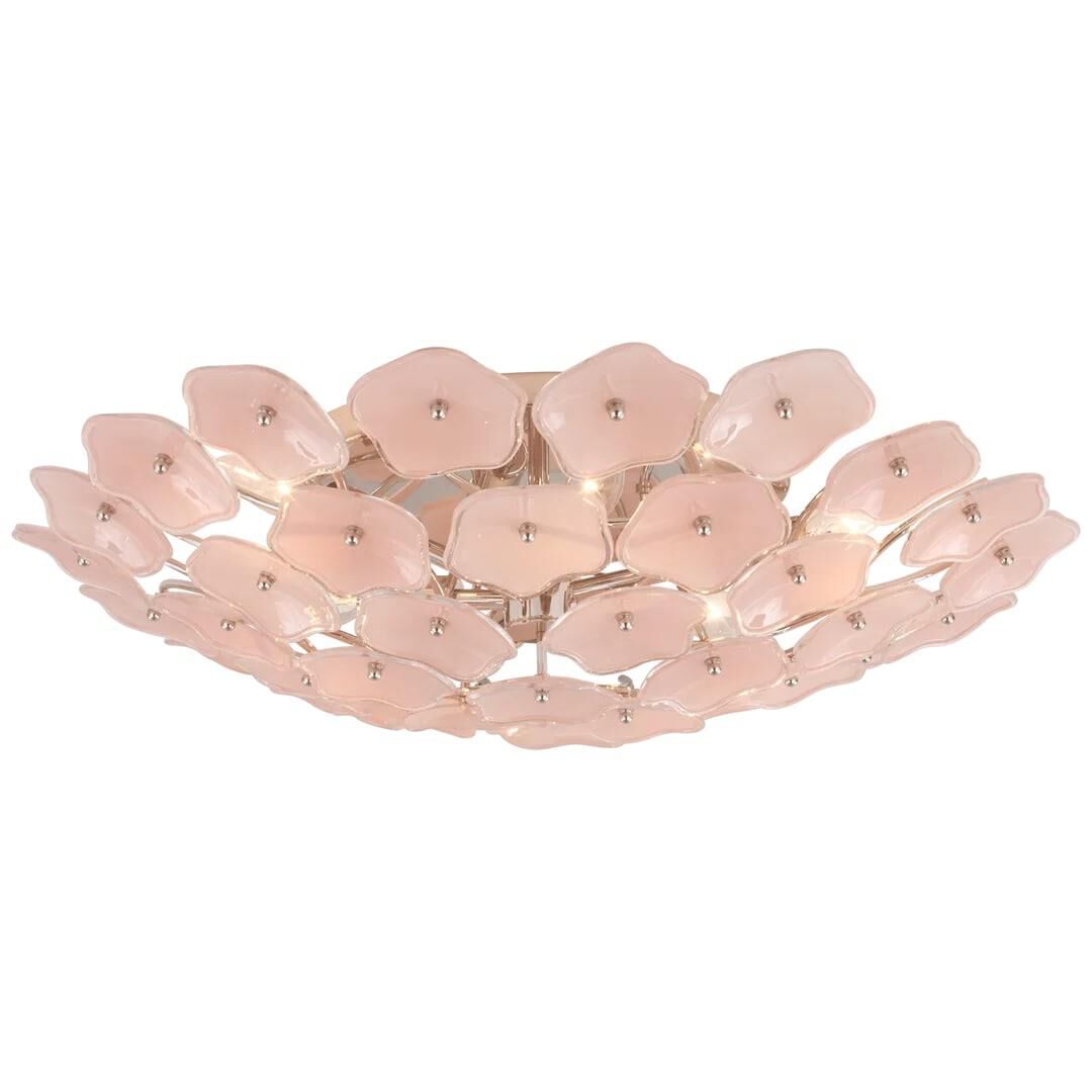 Leighton 25 Inch 6 Light LED Flush Mount by Visual Comfort Signature Collection
