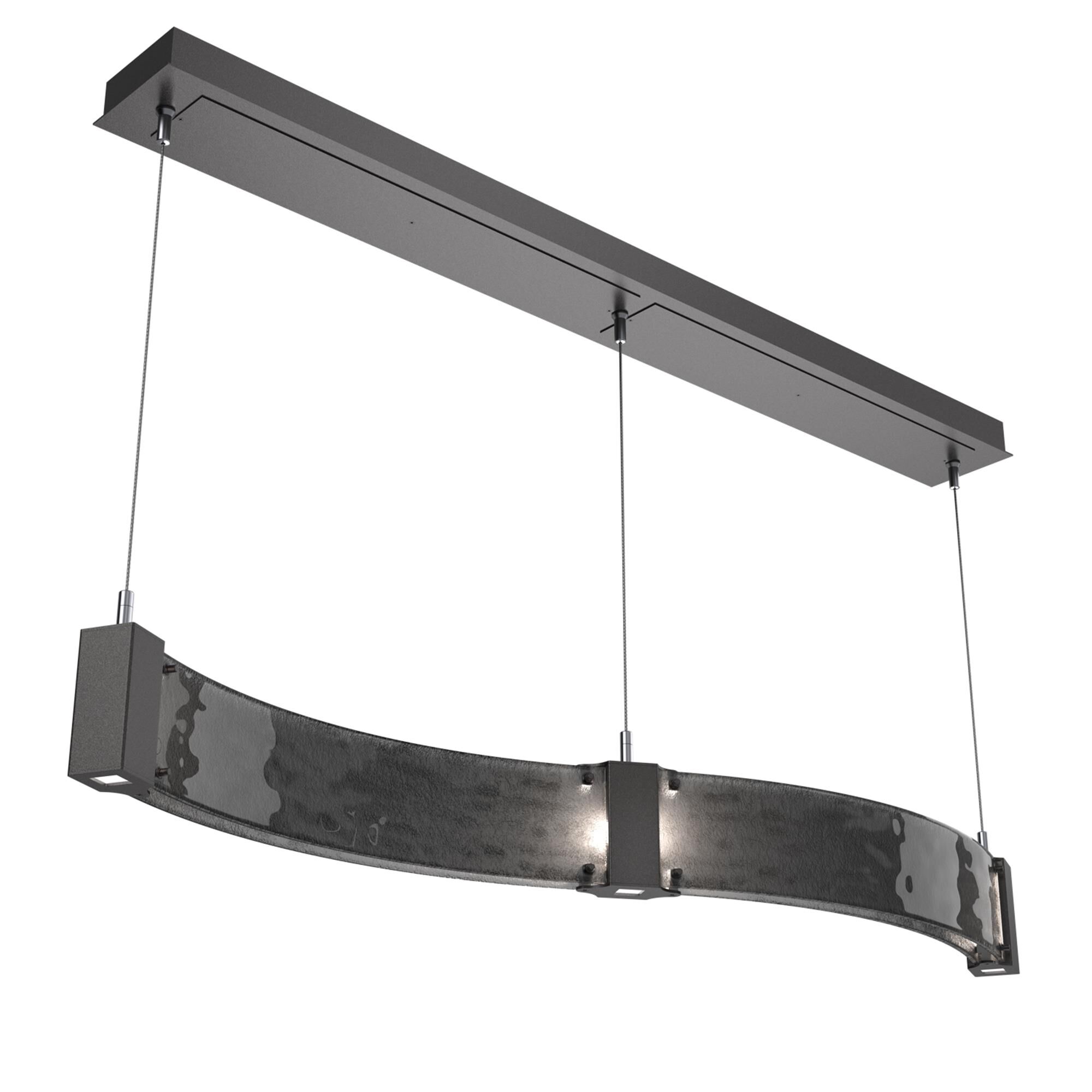 Shown in Graphite finish and Smoke Granite glass