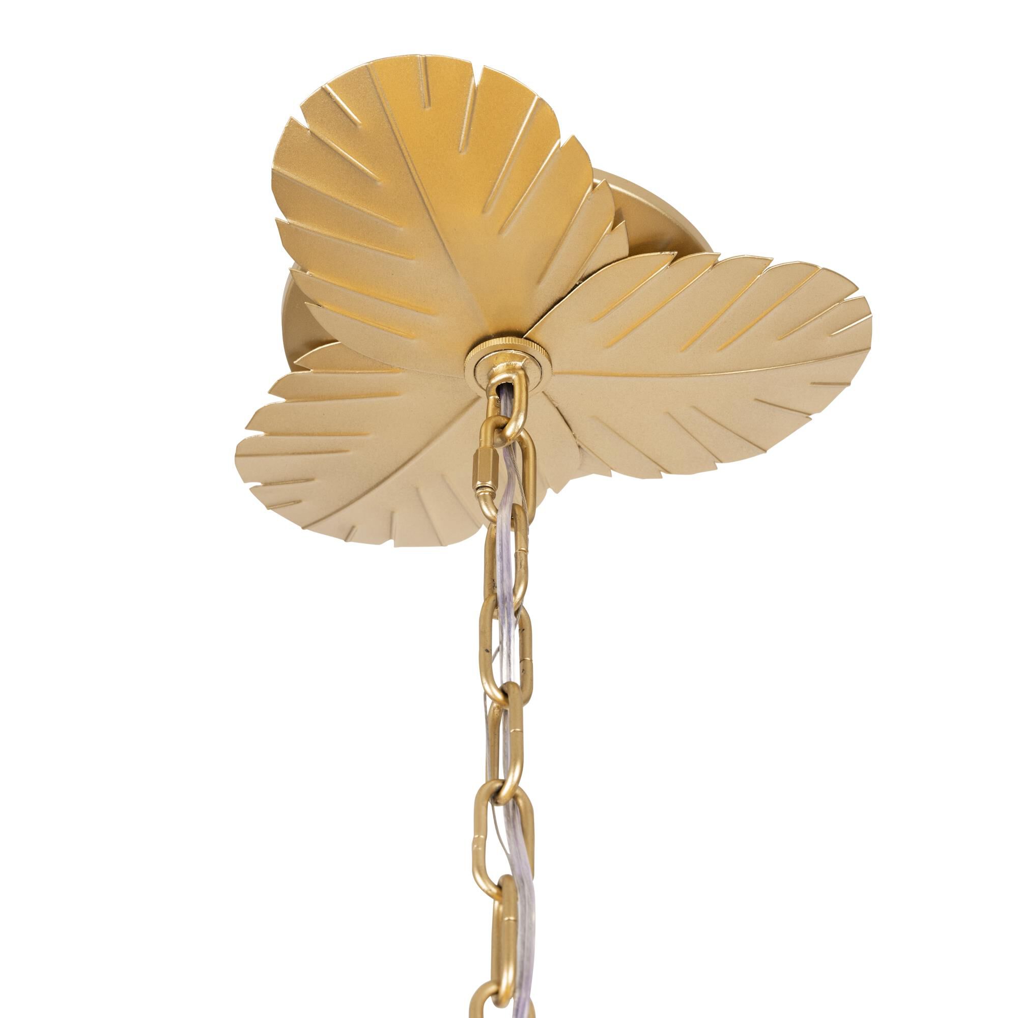 Shown in French Gold/Natural Seagrass finish and Natural Seagrass With Lampakanay Rope shade