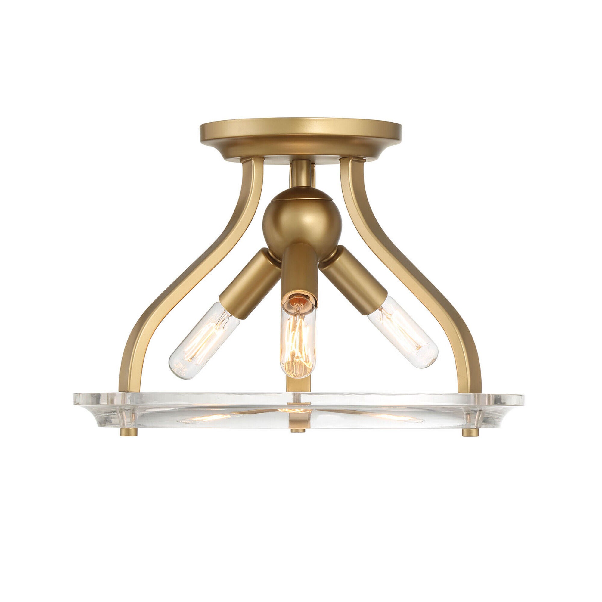 13 Inch Semi Flush Mount,