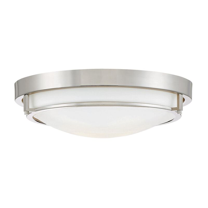 13 Inch 2 Light LED Flush Mount by Meridian Lighting