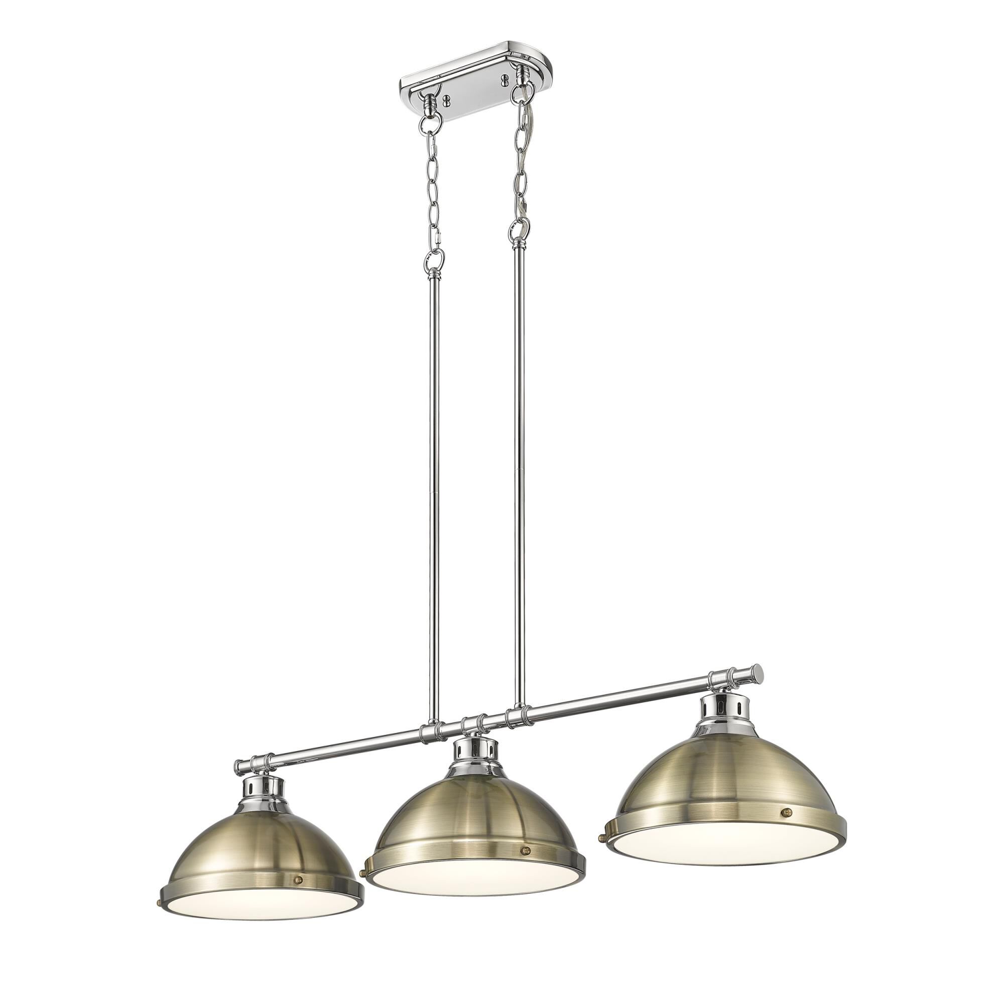 Duncan 40 Inch Linear Suspension Light by Golden Lighting