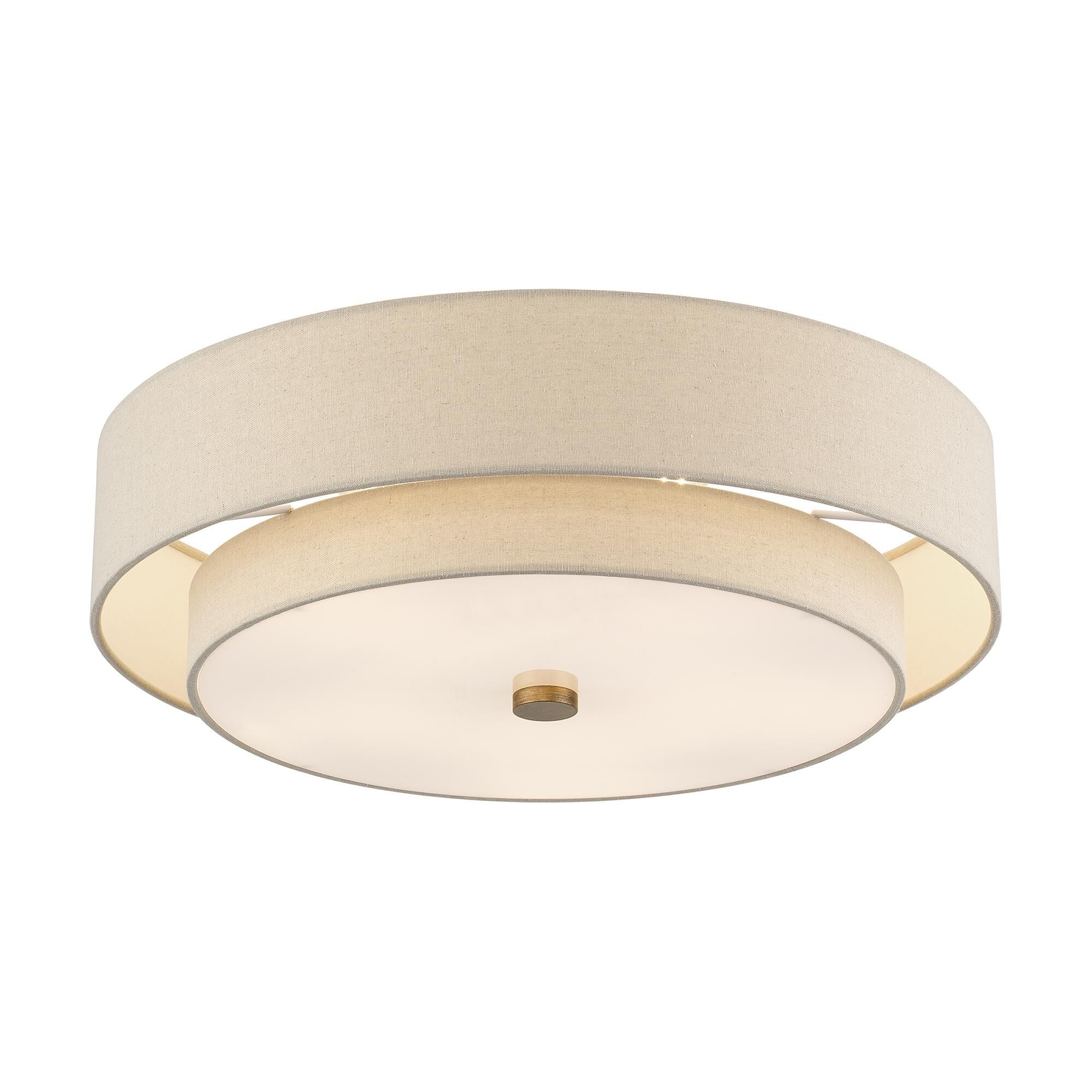 Bellingham 22 Inch Semi Flush Mount by Livex Lighting