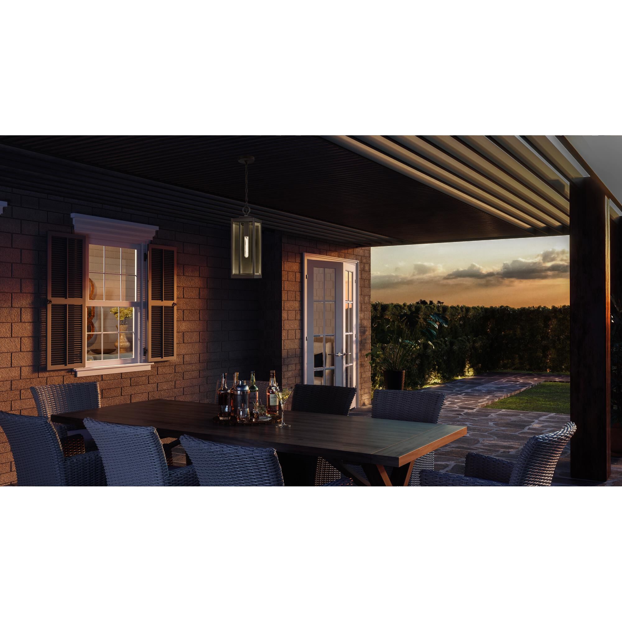 Shown with Clear Beveled glass