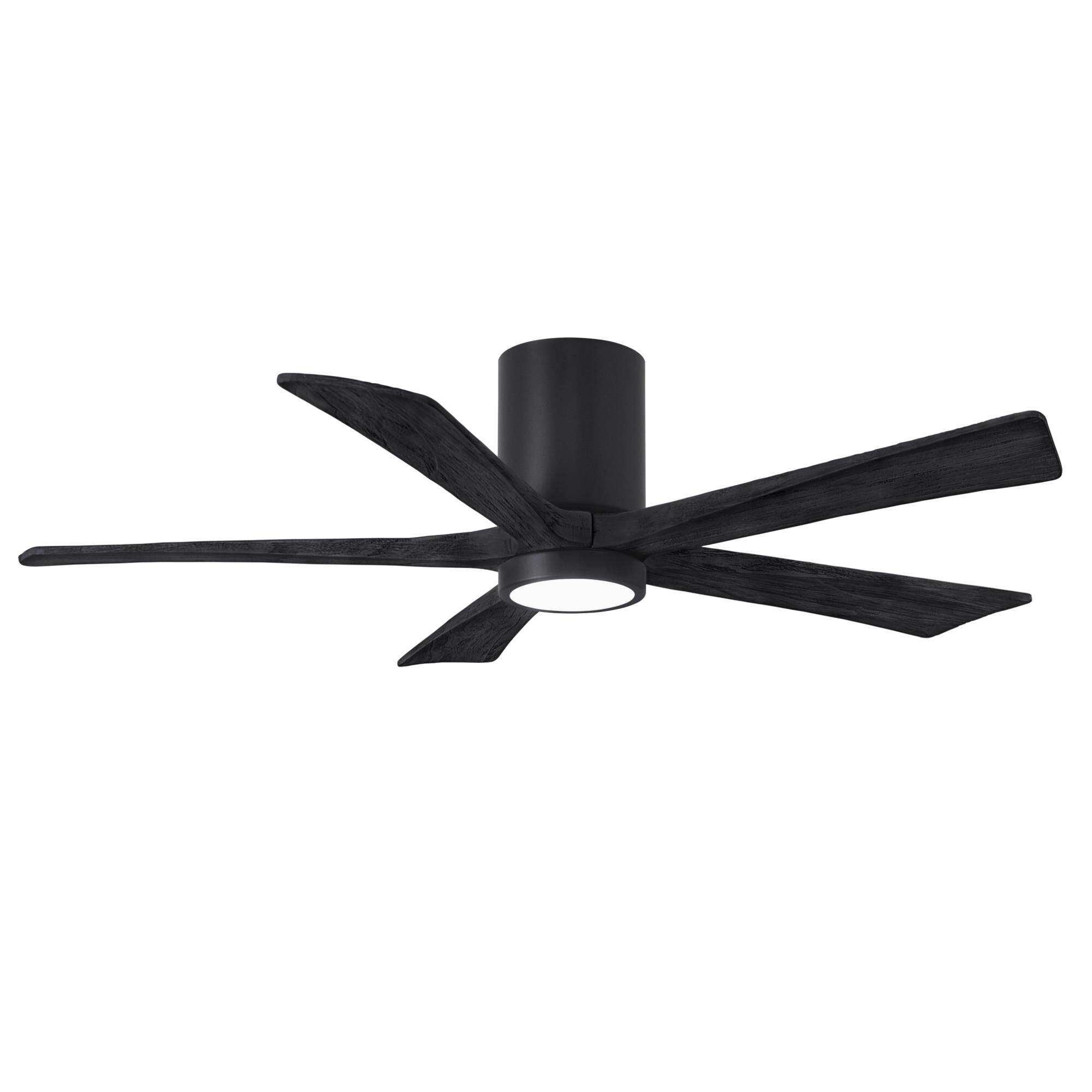 Irene 52 Inch Flush Mount Fan with Light Kit by Matthews Fan Company