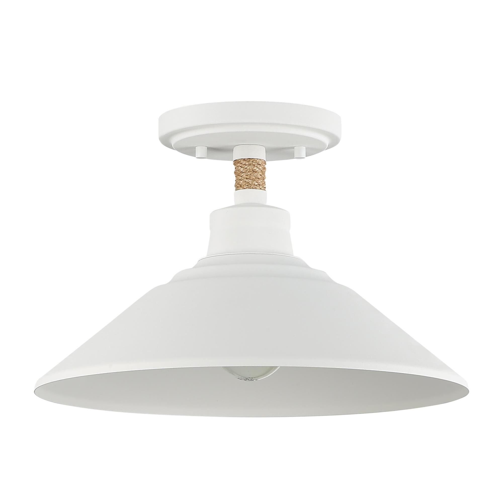 Journey 12 Inch Semi Flush Mount by Golden Lighting