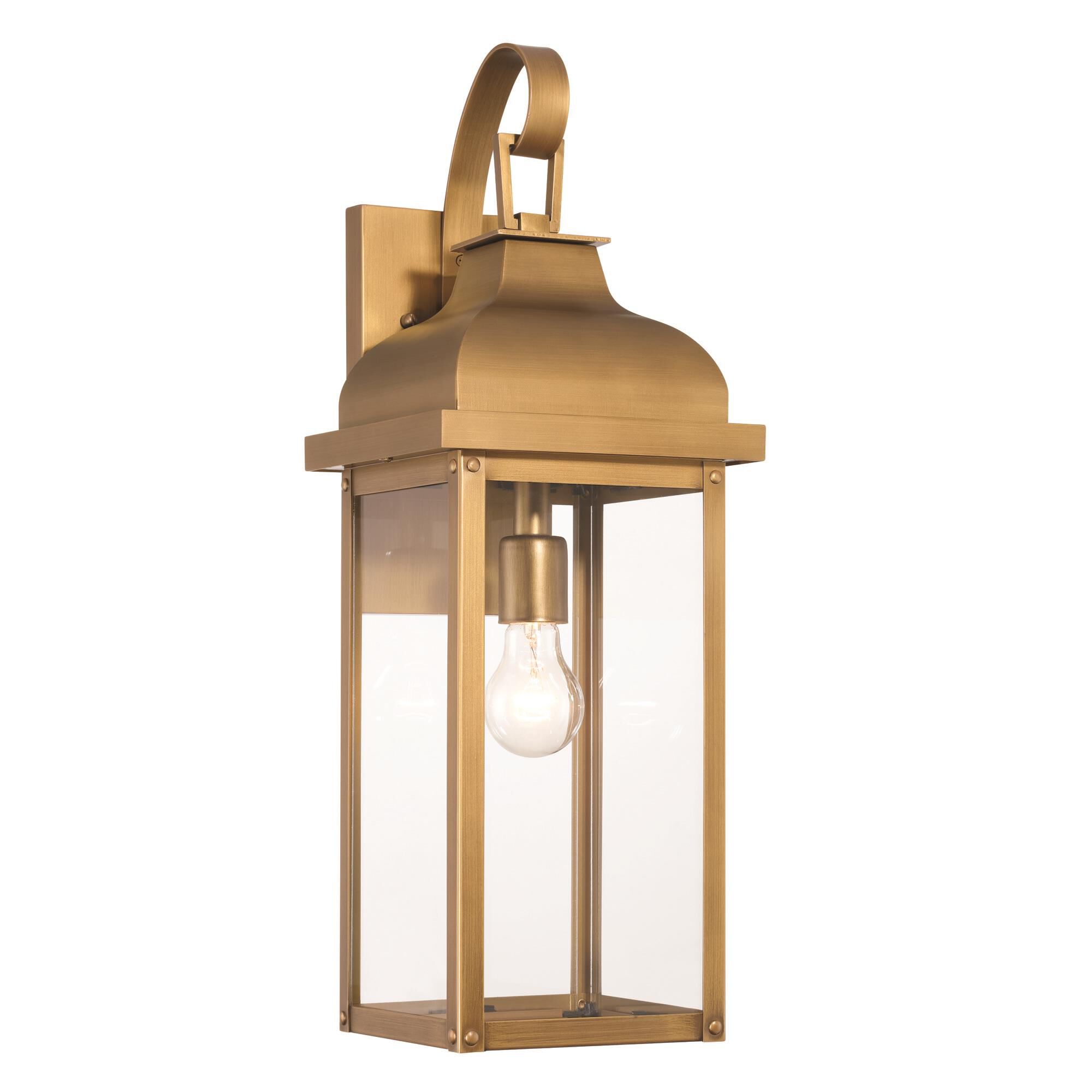 Shown in Weathered Brass finish