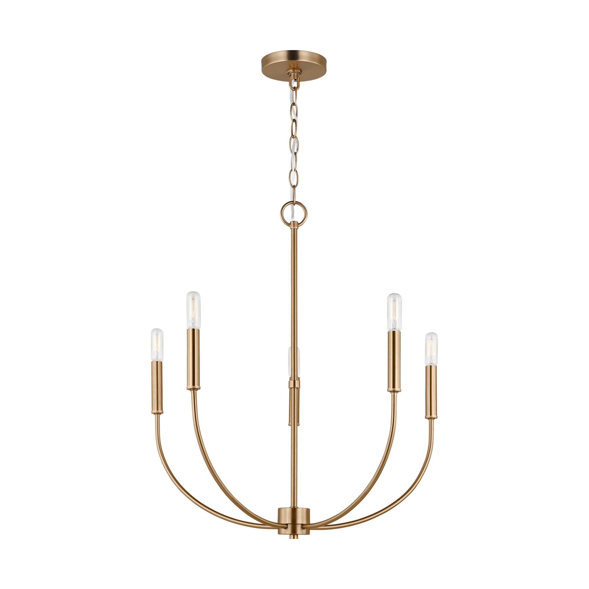 Shown in Satin Brass finish