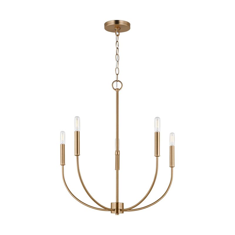 Sean Lavin Greenwich 24 Inch 5 Light Chandelier by Visual Comfort Studio Collection