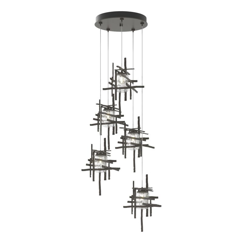 Tura 27 Inch 5 Light Multi Light Pendant by Hubbardton Forge