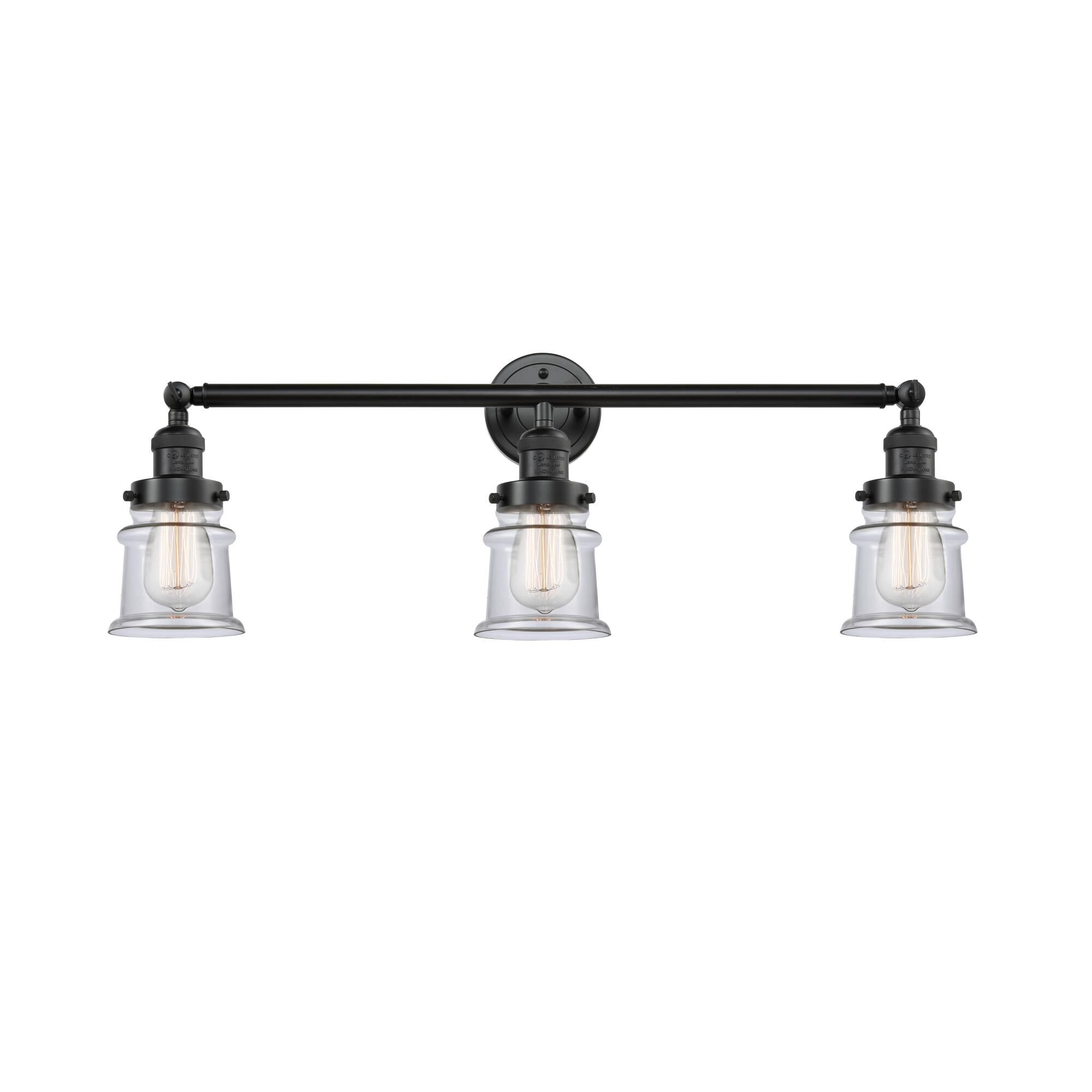 Bruno Marashlian Small Canton 30 Inch 3 Light Bath Vanity Light by Innovations Lighting