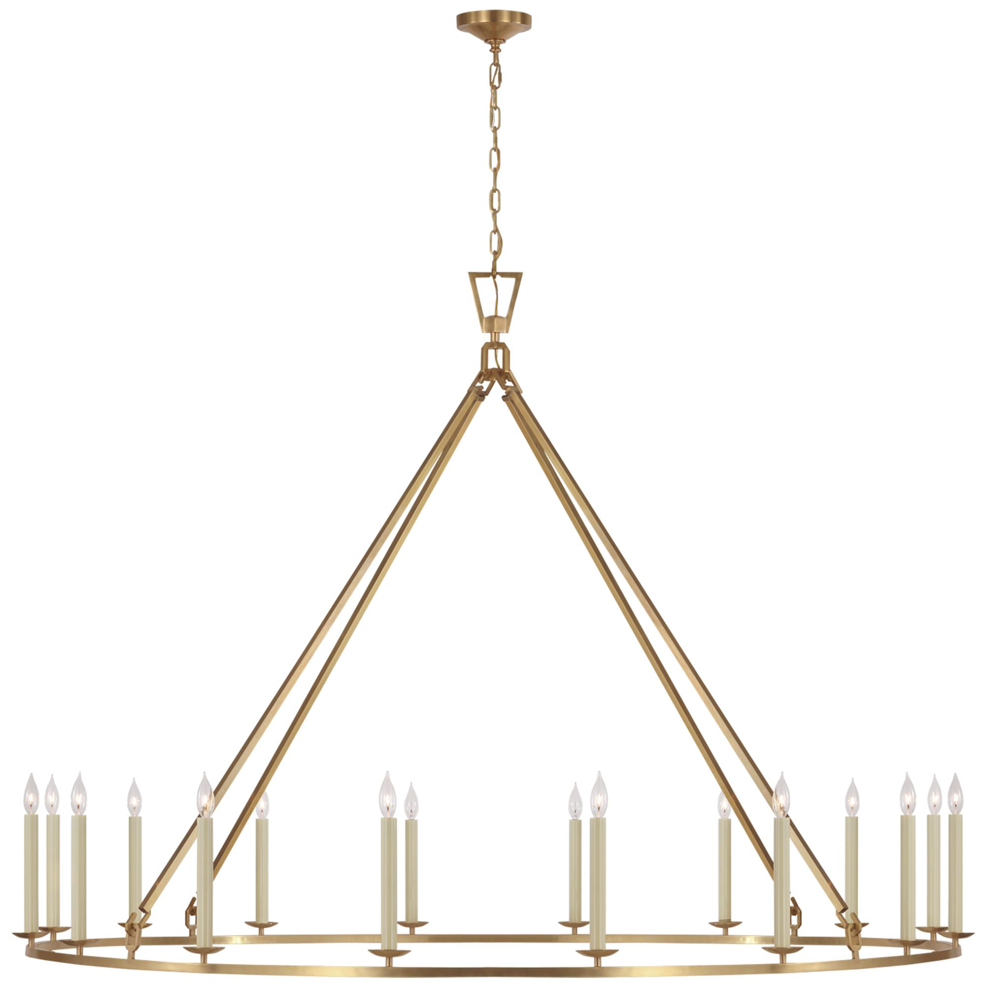 Shown in Antique-Burnished Brass finish