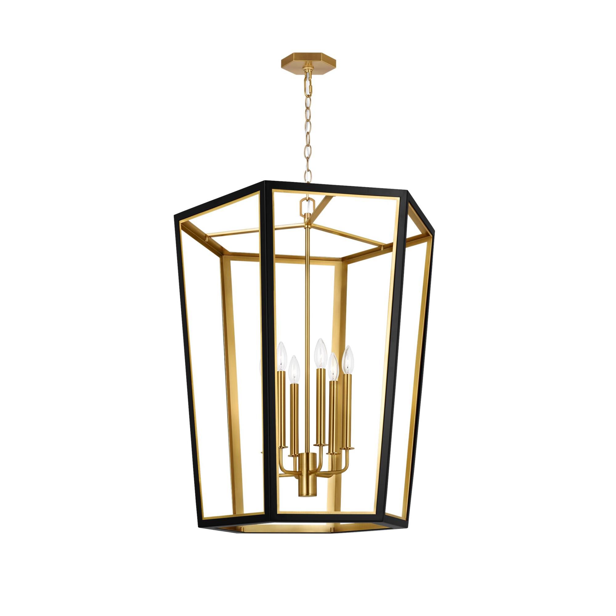 Alexa Hampton Curt 26 Inch 6 Light Chandelier by Visual Comfort Studio Collection