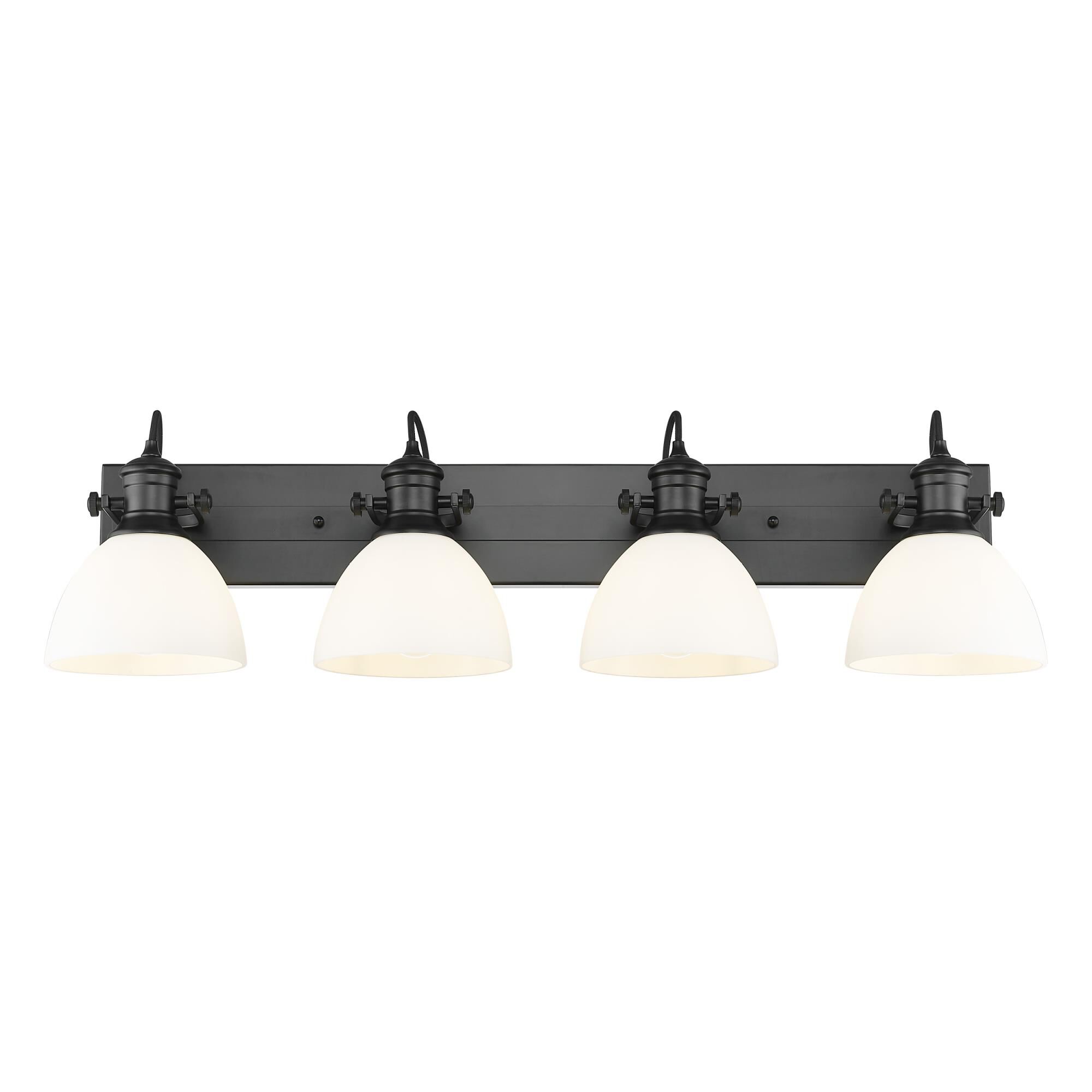 Shown in Opal Glass finish and Opal Glass shade