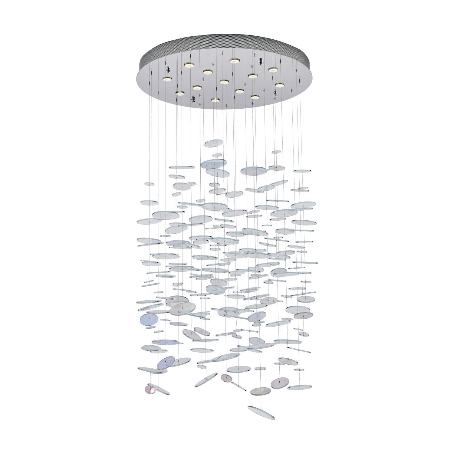 Spettro 36 Inch Multi Light Pendant by Kalco Lighting