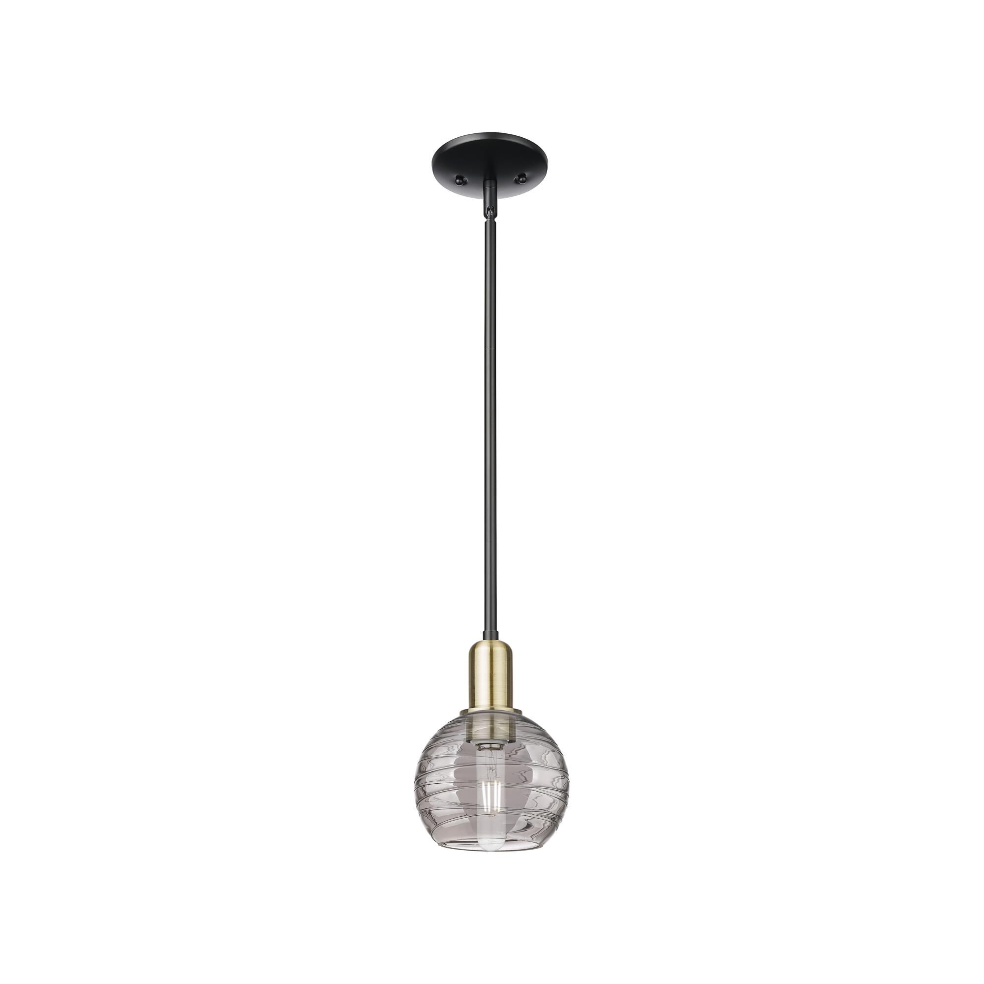 Bruno Marashlian Athens Deco Swirl 6 Inch Mini Pendant by Innovations Lighting