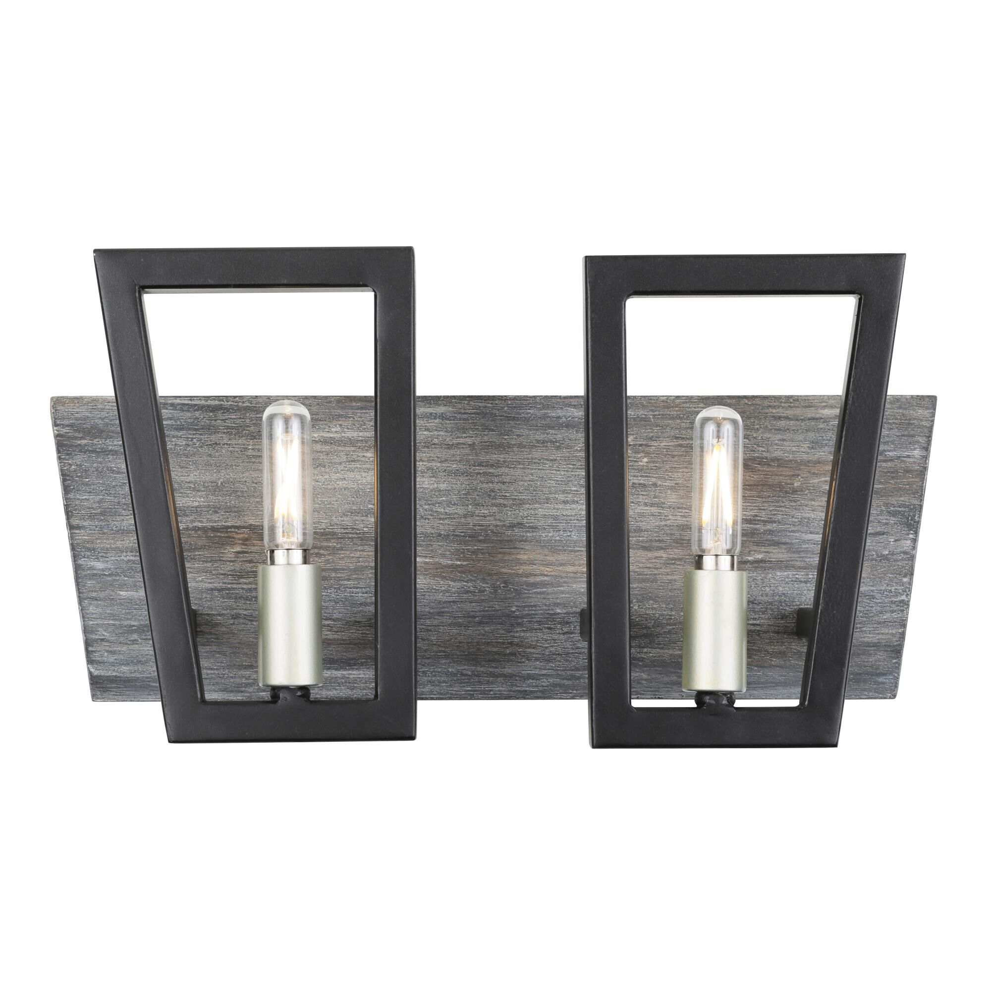 Zag 14 Inch 2 Light Bath Vanity Light by Varaluz