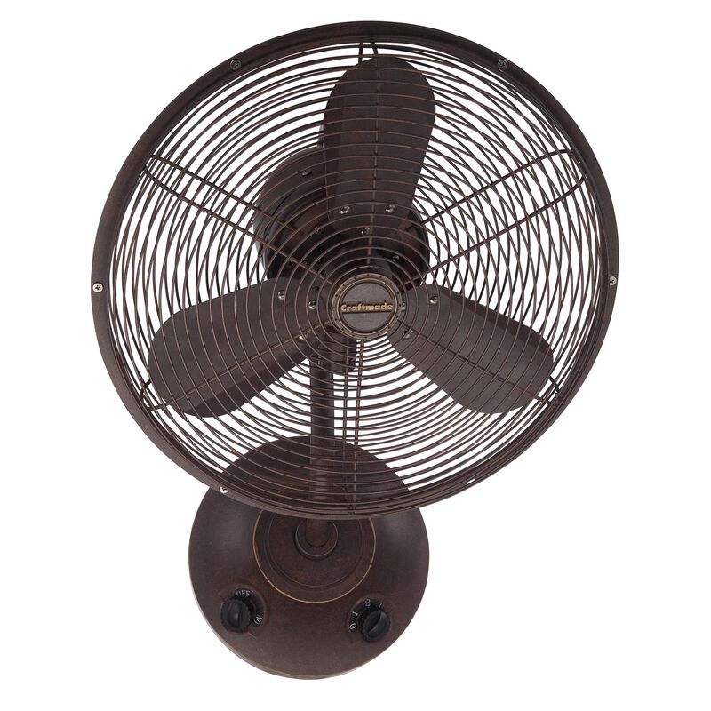 Bellows I 14 Inch Wall Mounted Fan by Craftmade