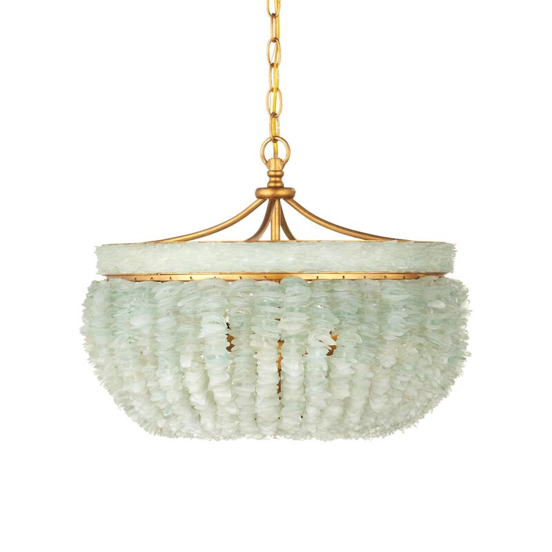 Bayou 19 Inch Large Pendant by Currey and Company
