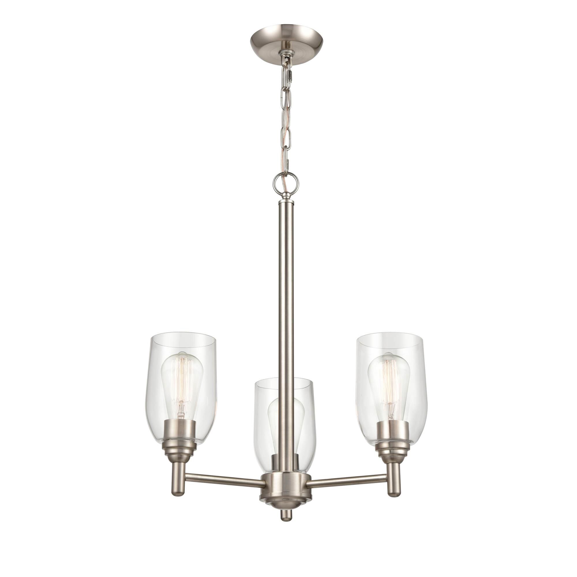 Arlett 18 Inch 3 Light Mini Chandelier by Millennium Lighting