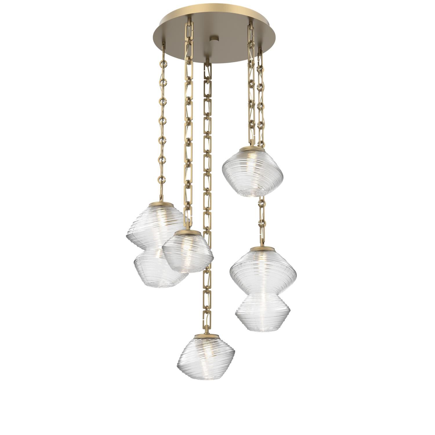 Levi Wilson Mesa 23 Inch Multi Light Pendant by Hammerton Studio
