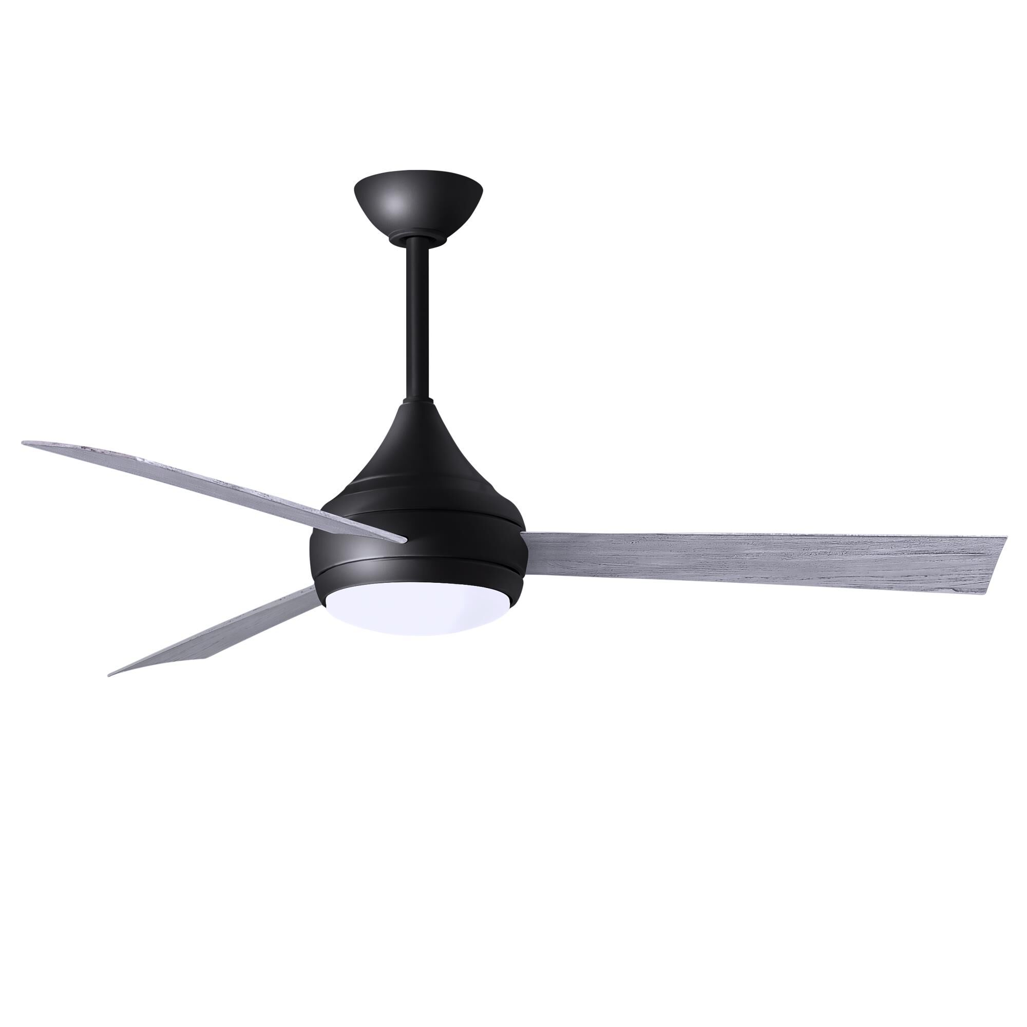 Donaire Outdoor Coastal Wet Rated 52 Inch Ceiling Fan with Light Kit by Matthews Fan Company