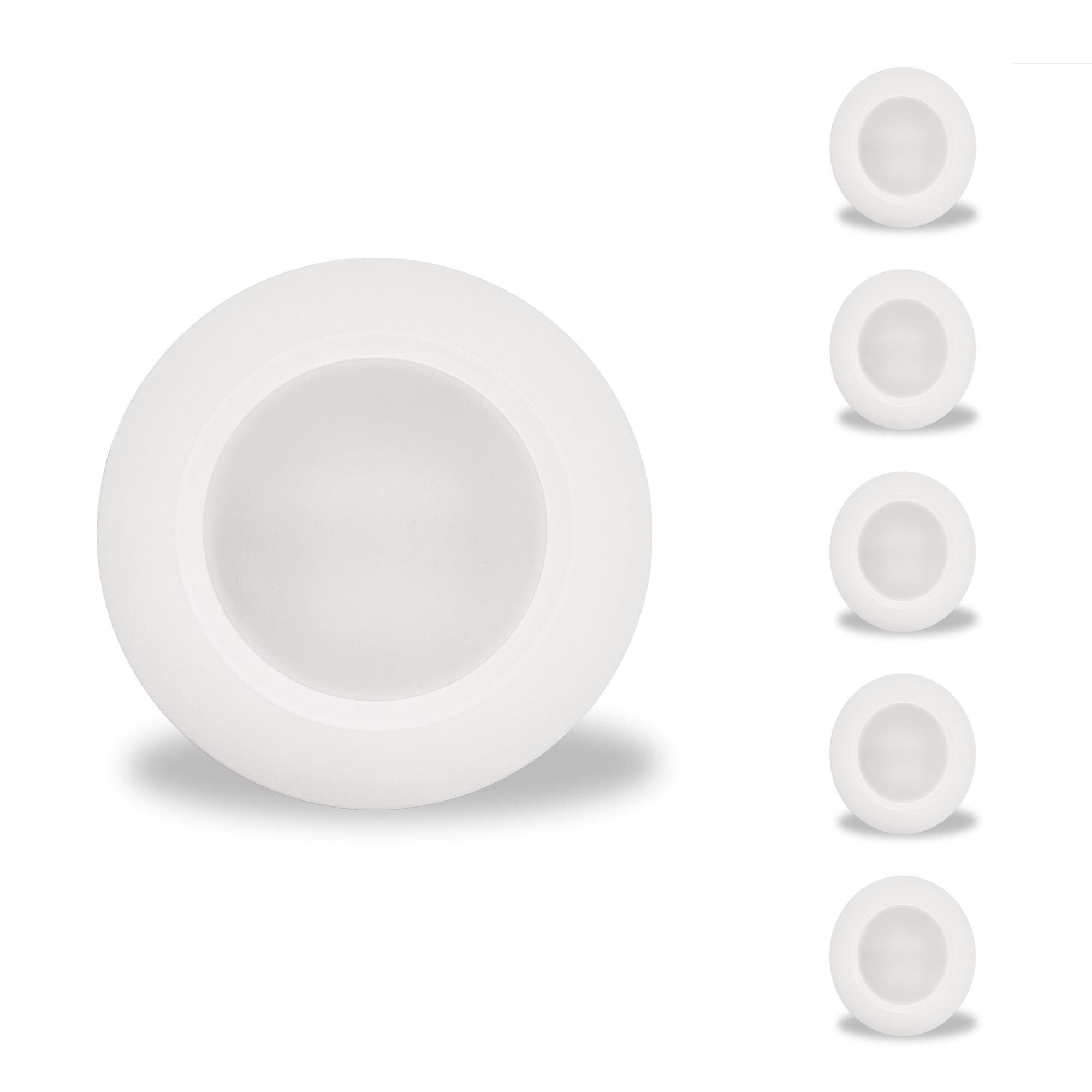 Shown in White finish