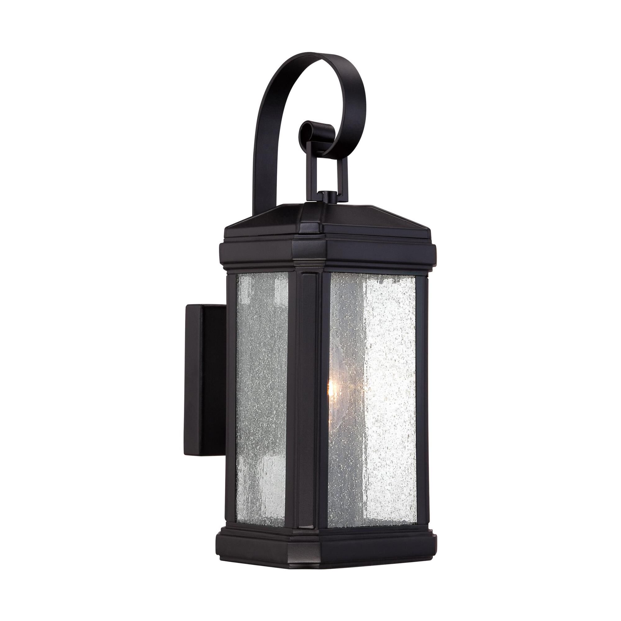 Quoizel Trumbull 14 Inch Tall Outdoor Wall Light