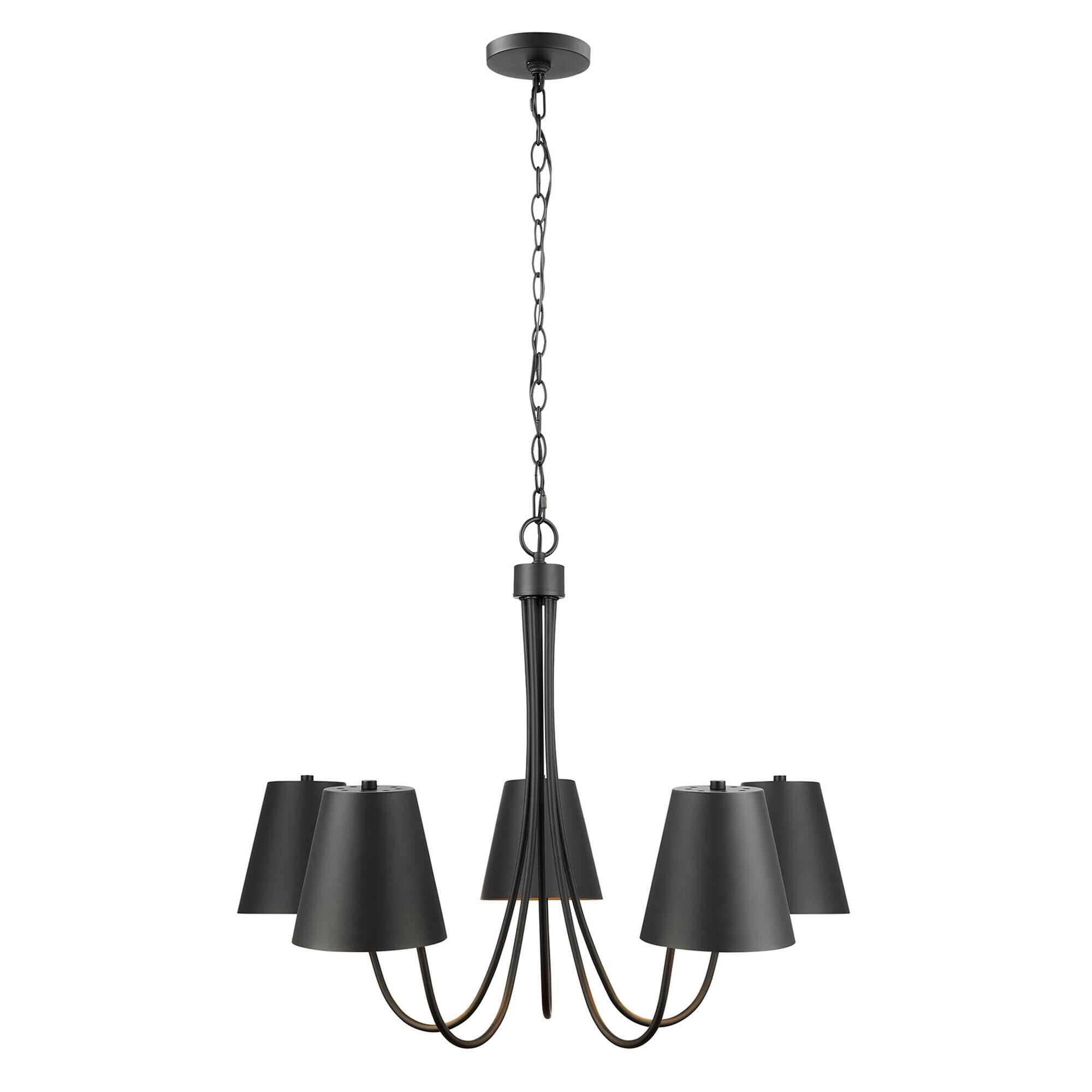 Shown in Matte Black finish and Metal shade