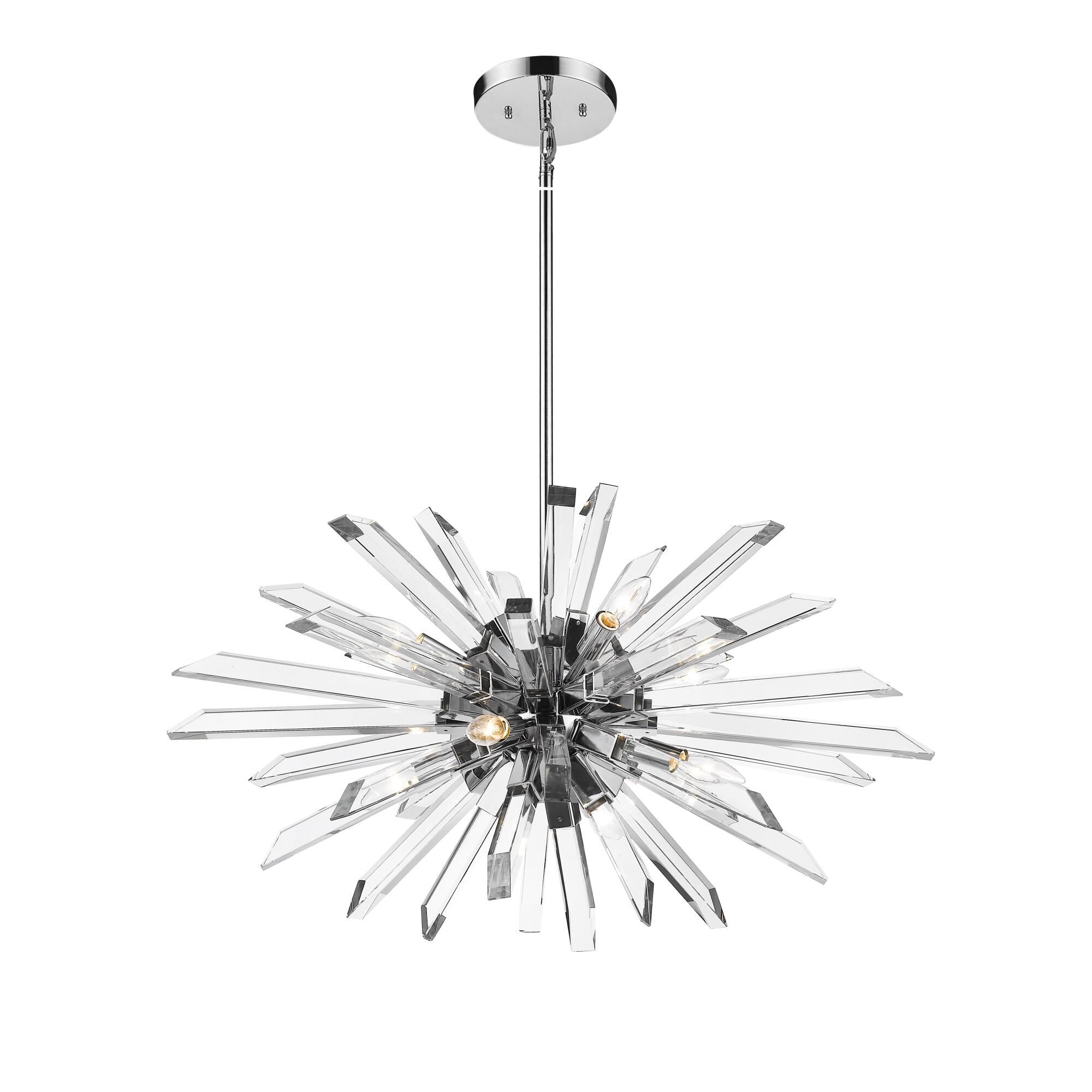 Burst 33 Inch 8 Light Chandelier by Z-Lite