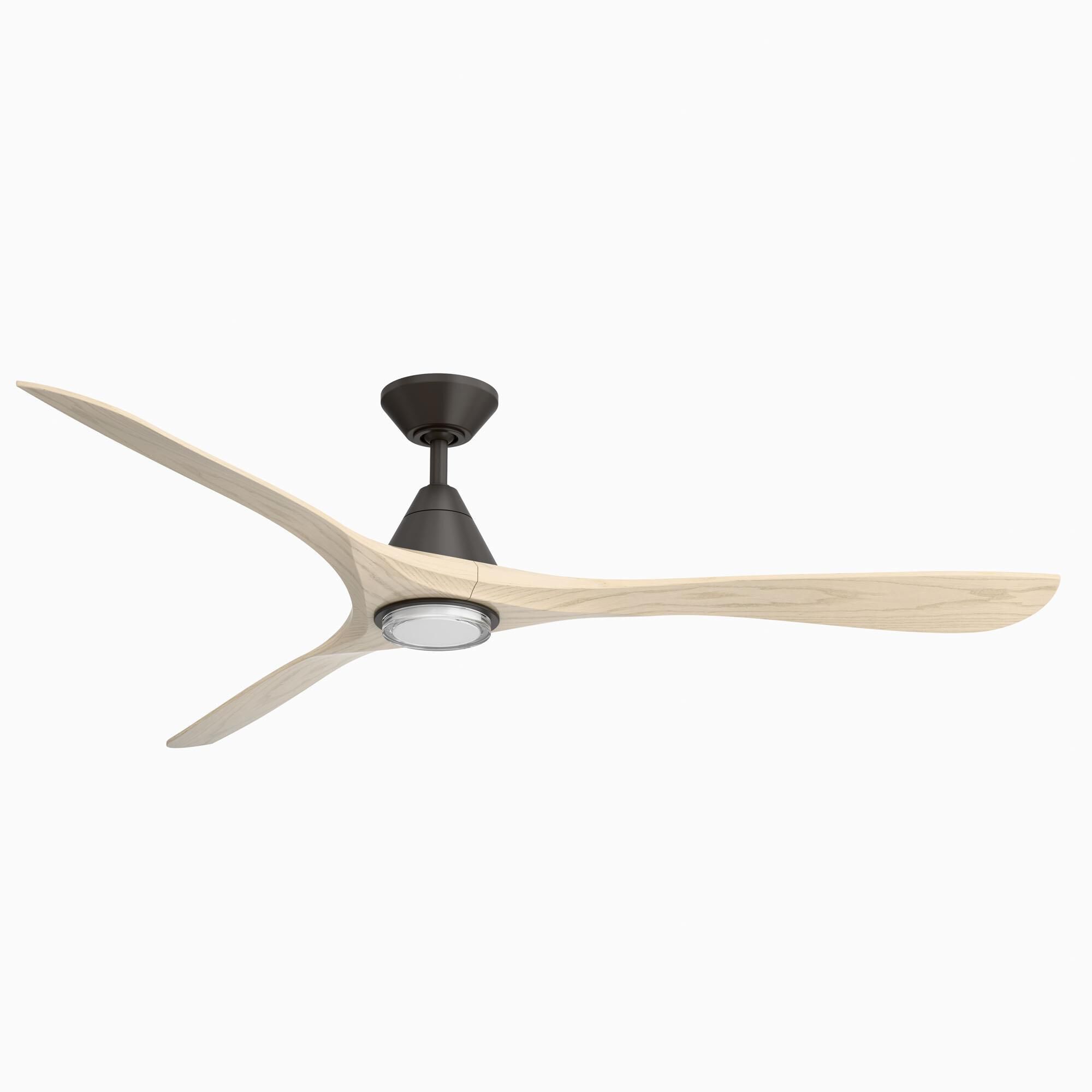 Carve 72 Inch Ceiling Fan with Light Kit by Modern Forms