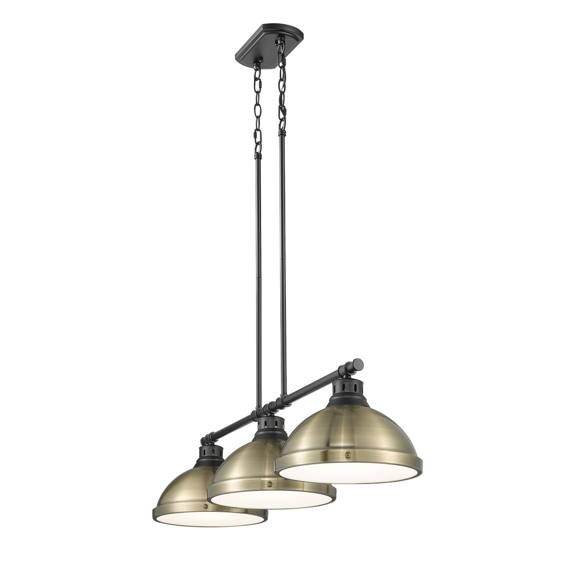 Duncan 40 Inch Linear Suspension Light by Golden Lighting