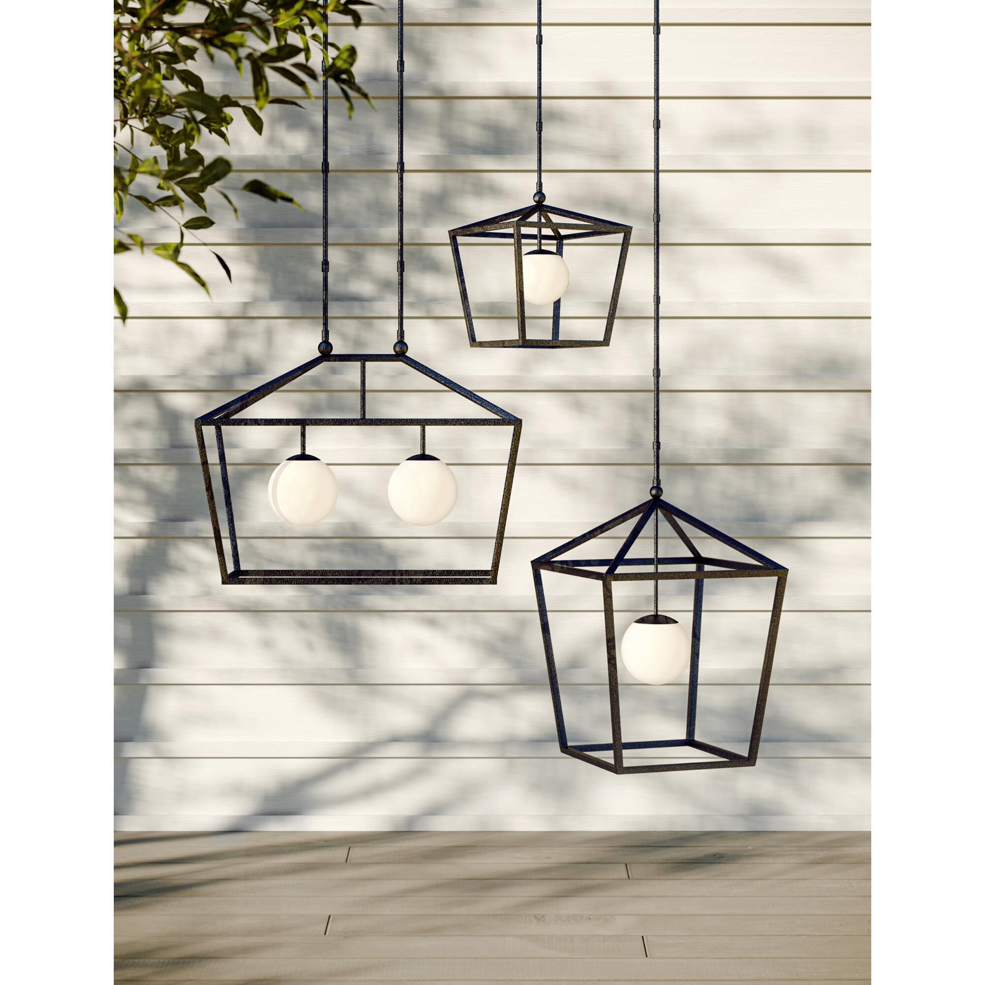 Shown in Black and Frosted White finish