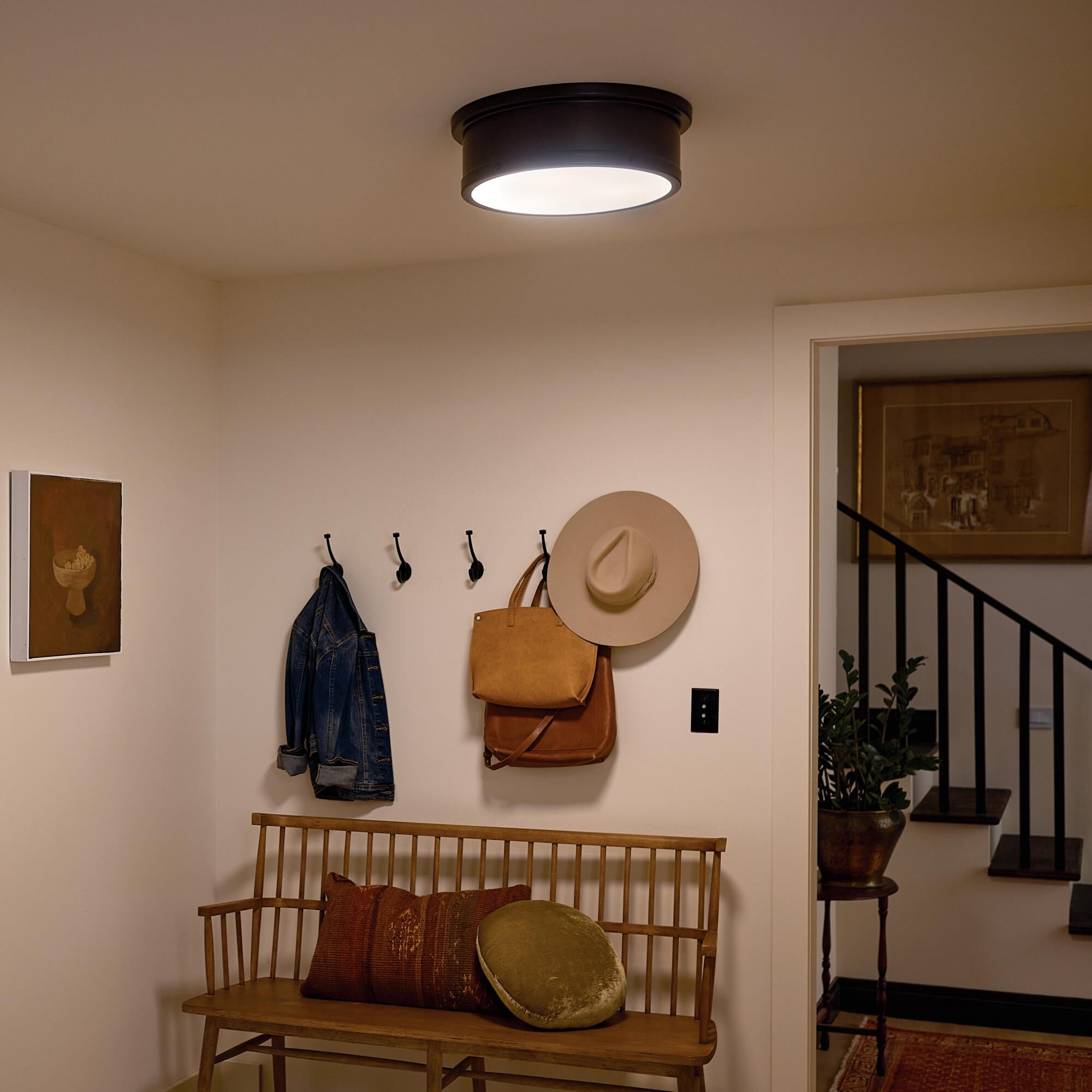 Shown in Black finish