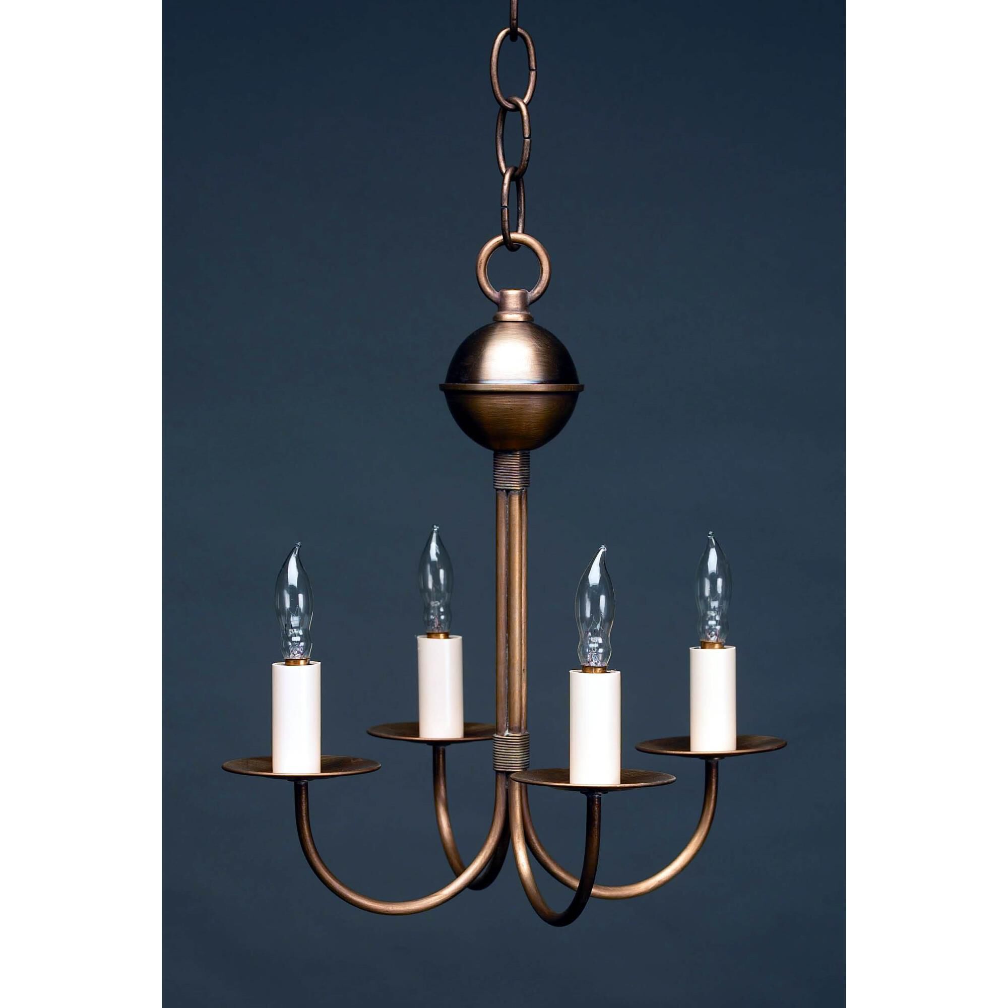 11 Inch 4 Light Mini Chandelier by Northeast Lantern