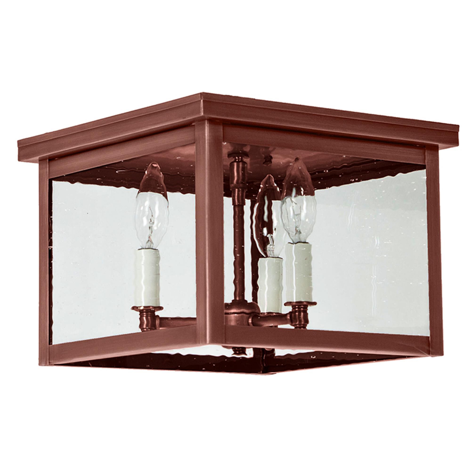 Williams 11 Inch 3 Light Outdoor Flush Mount,